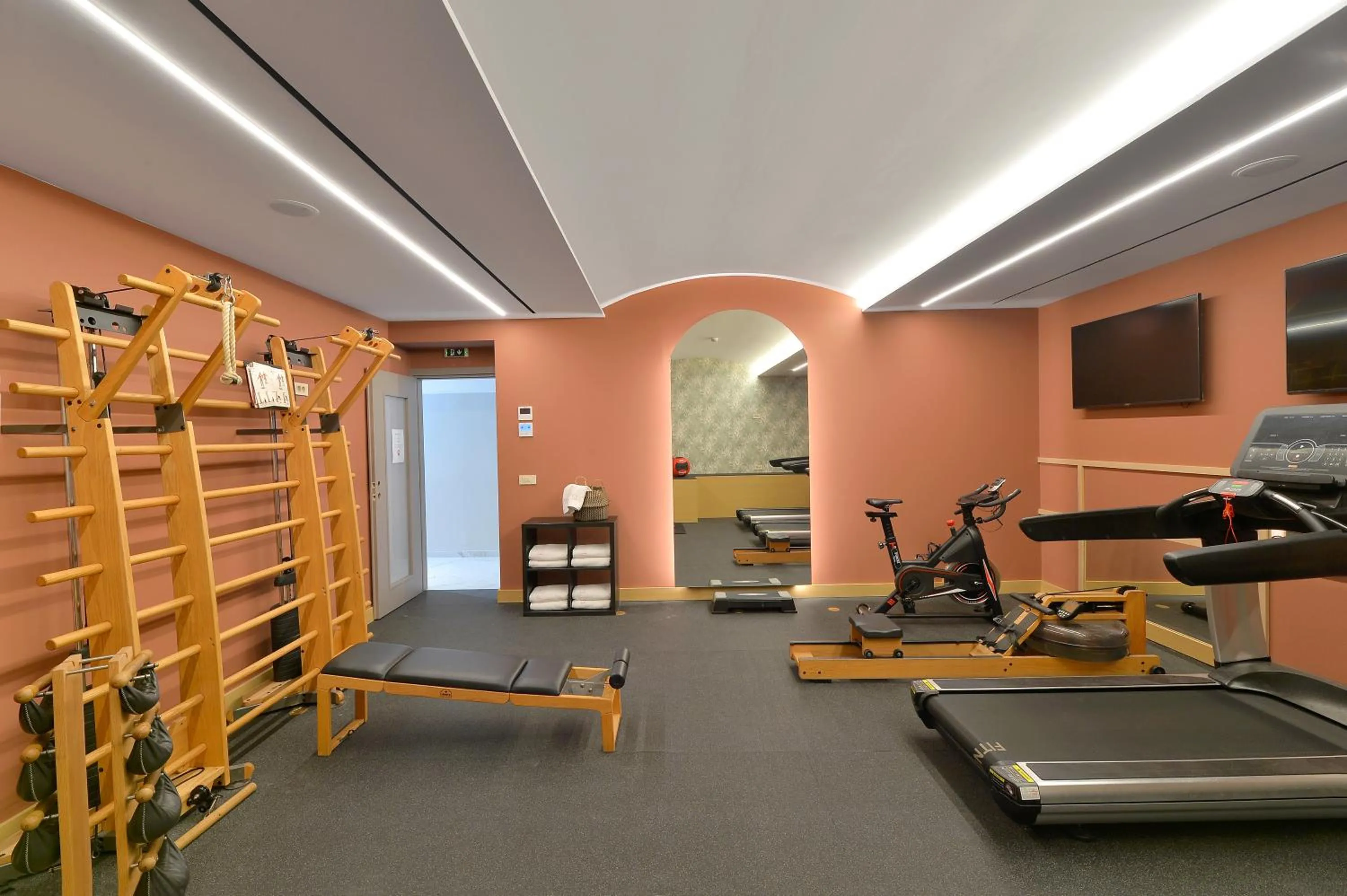 Fitness centre/facilities in Airotel Alexandros