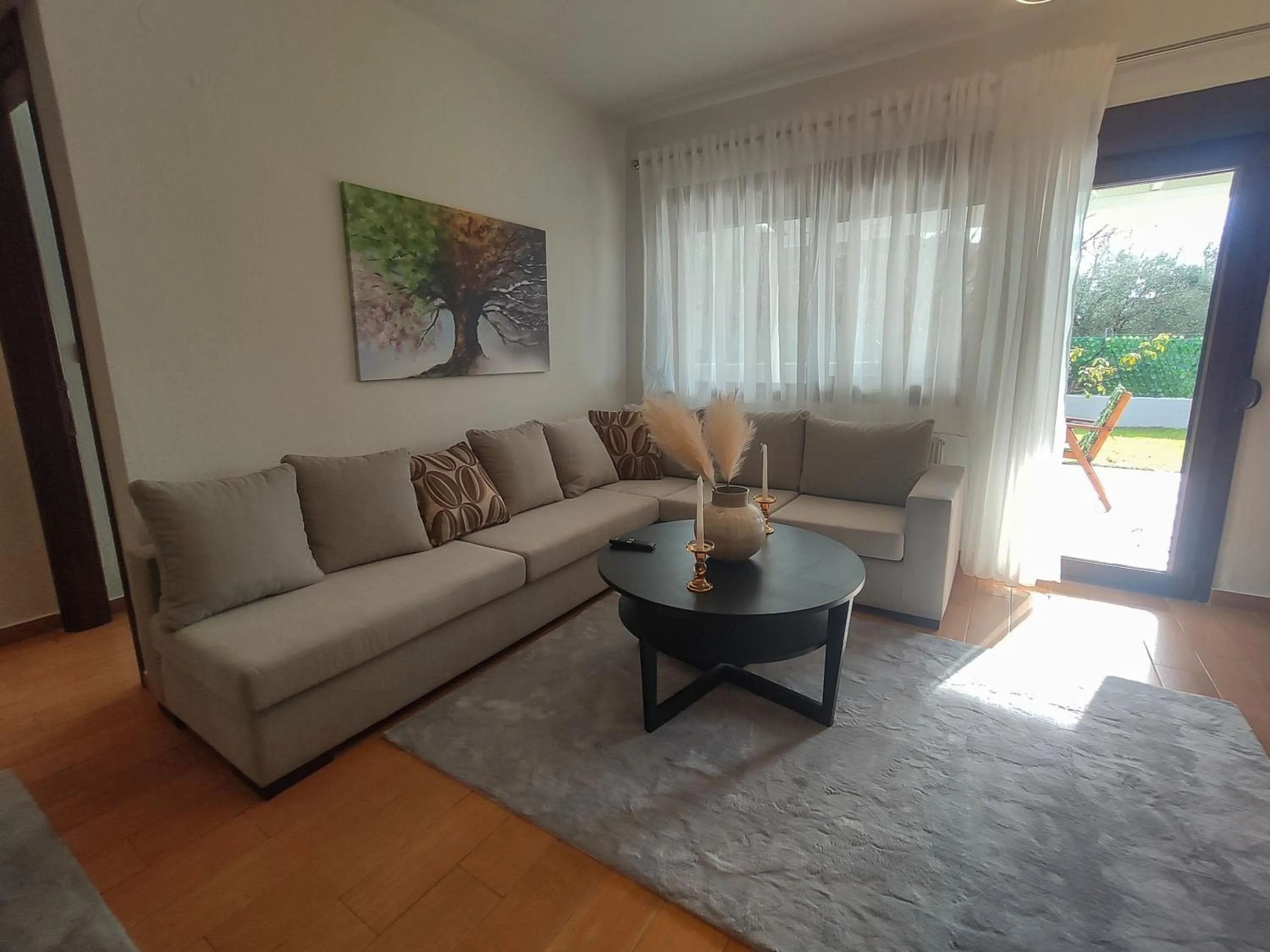 Seating area in Kashmir Luxury Apartments