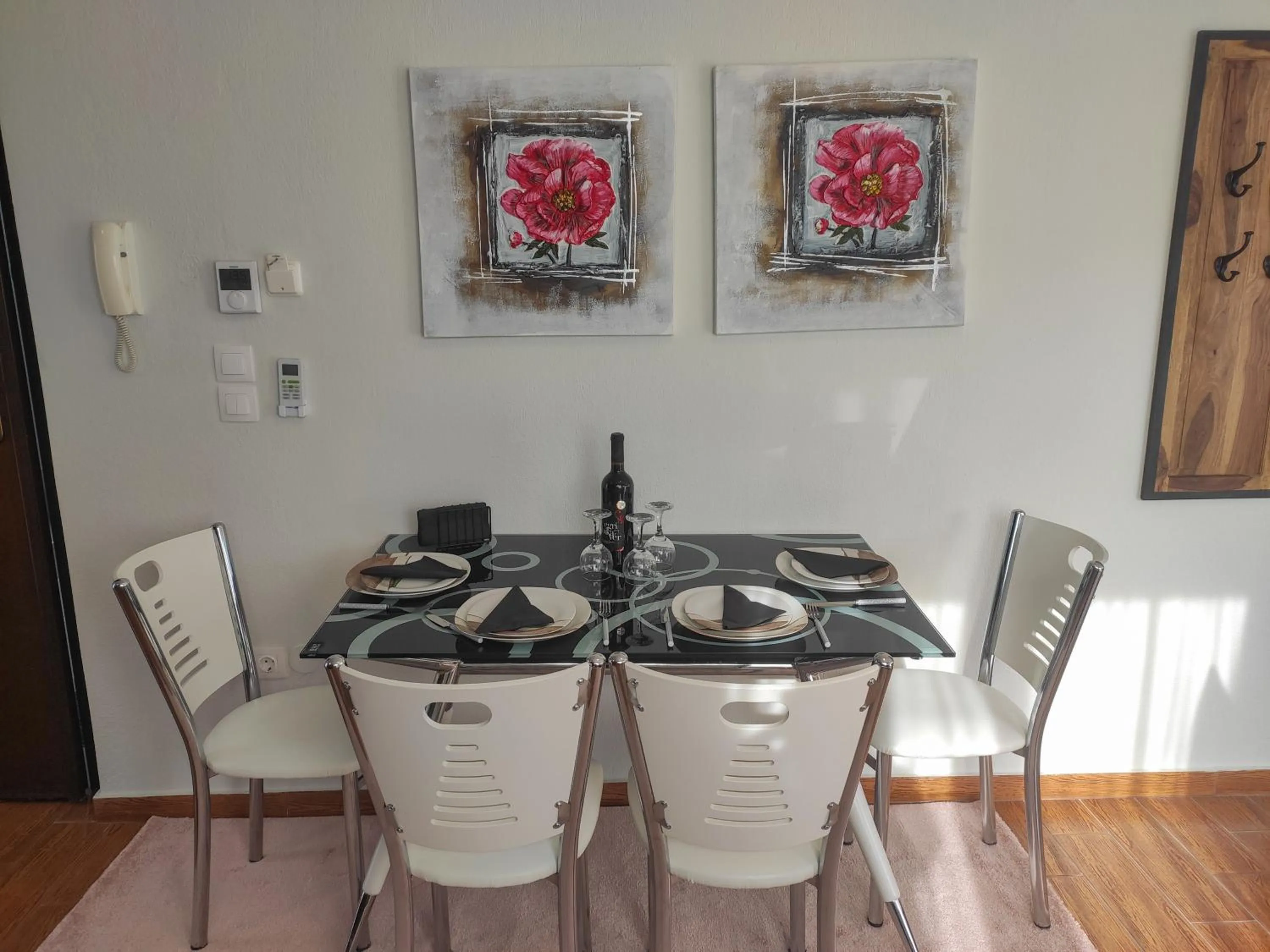 Dining area in Kashmir Luxury Apartments