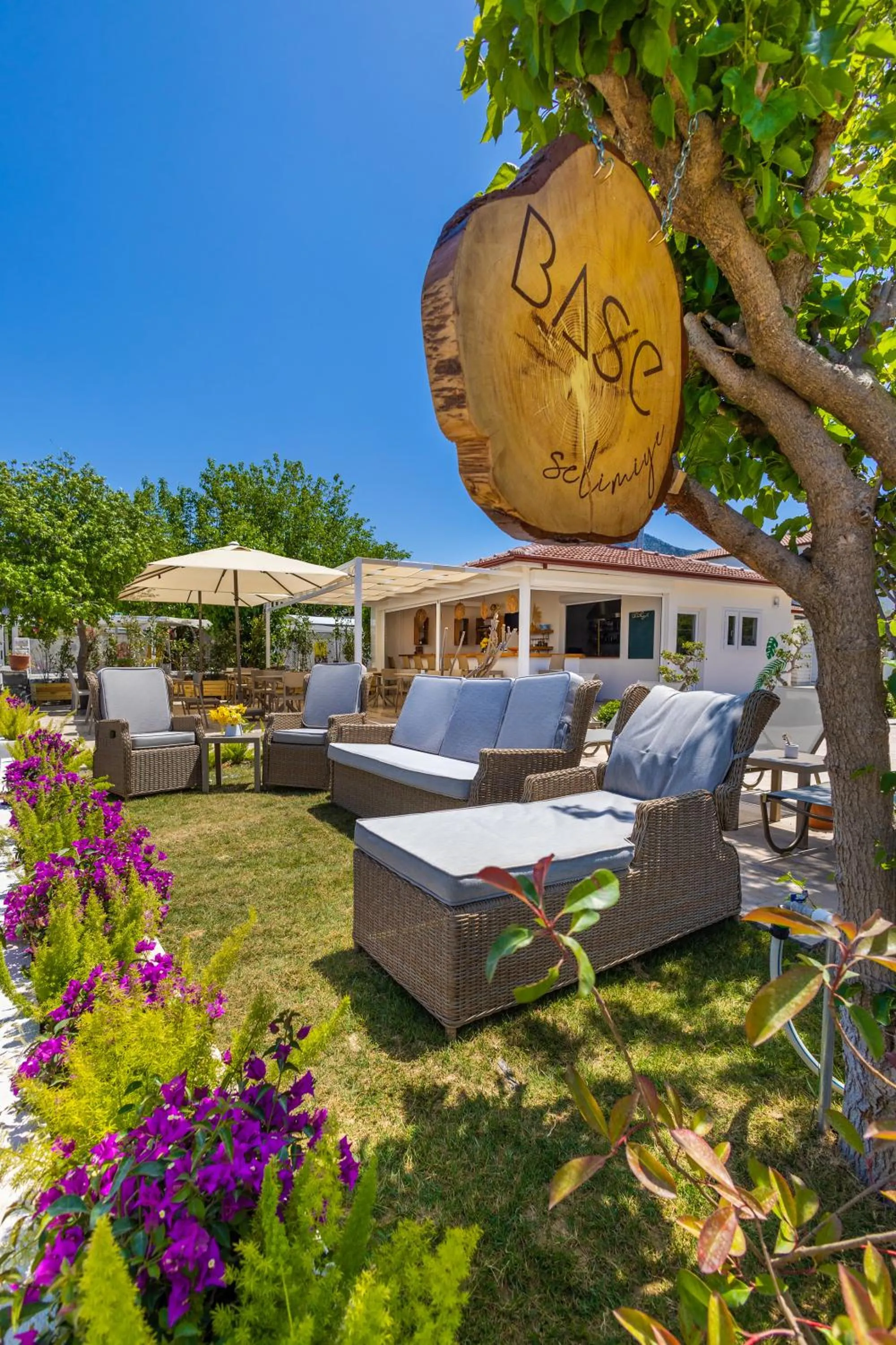 Garden in Base Selimiye