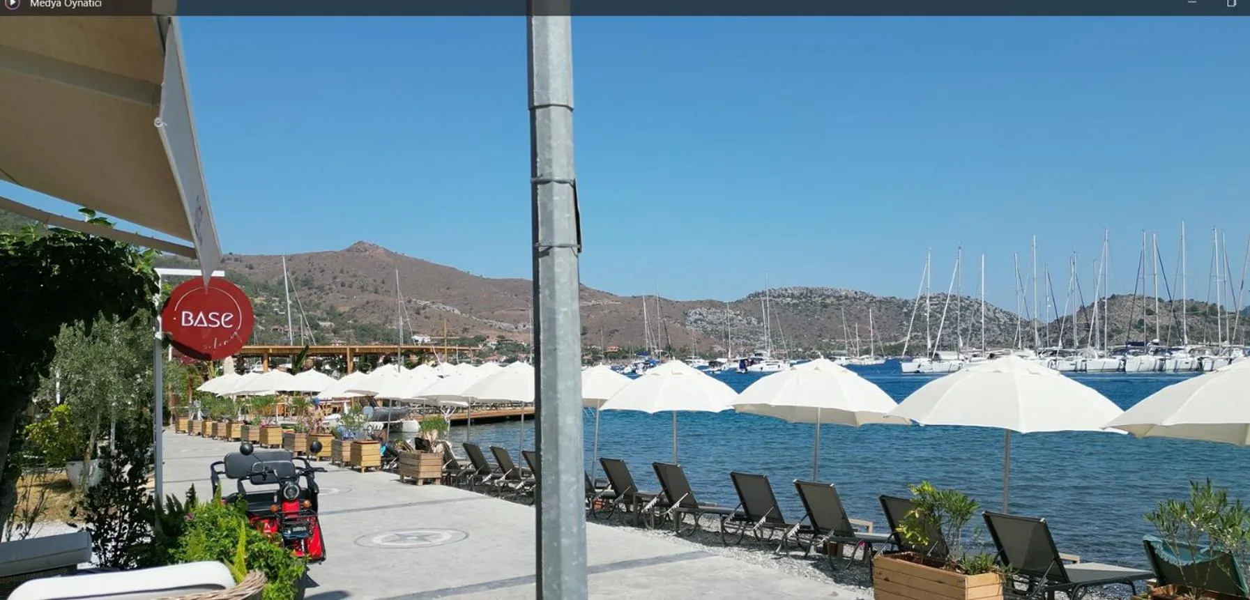 Beach in Base Selimiye