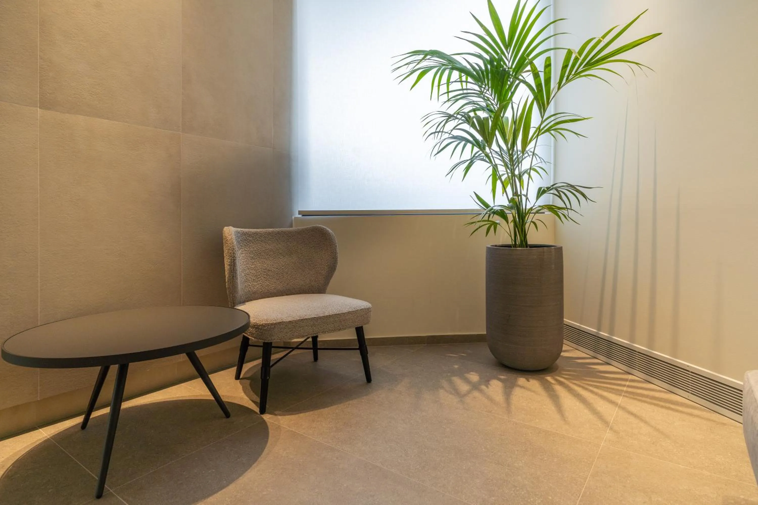 Seating area in Emmantina Hotel