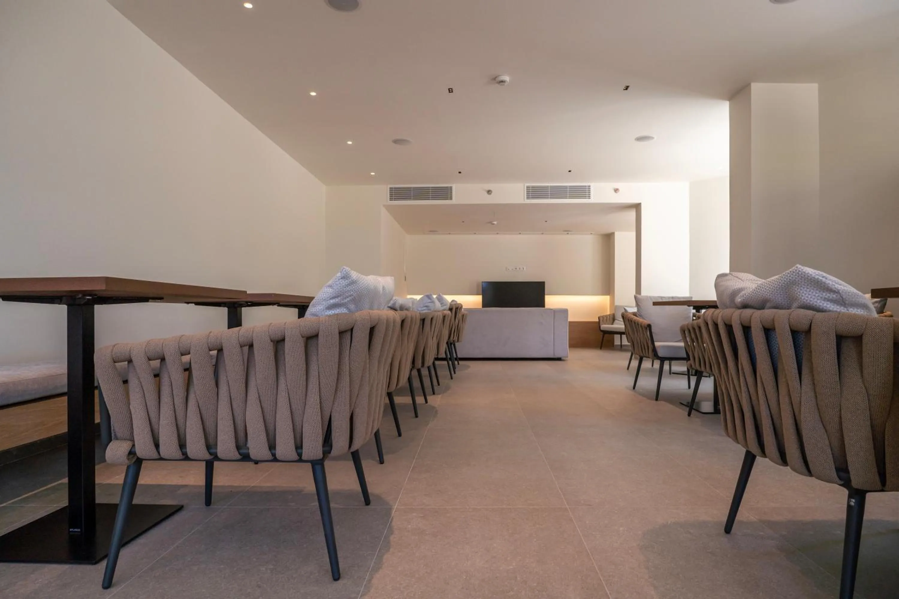 Seating area in Emmantina Hotel