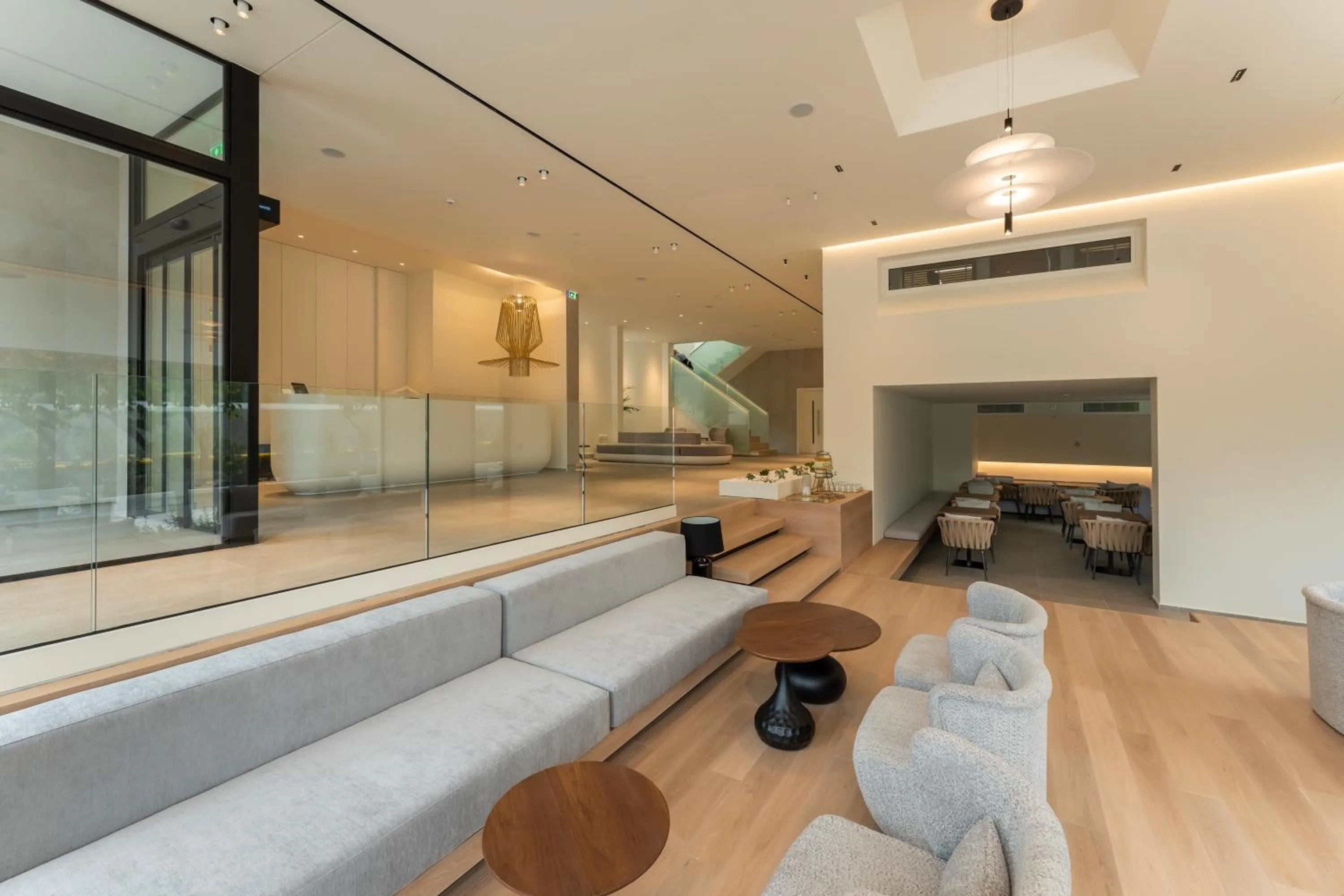 Seating area in Emmantina Hotel