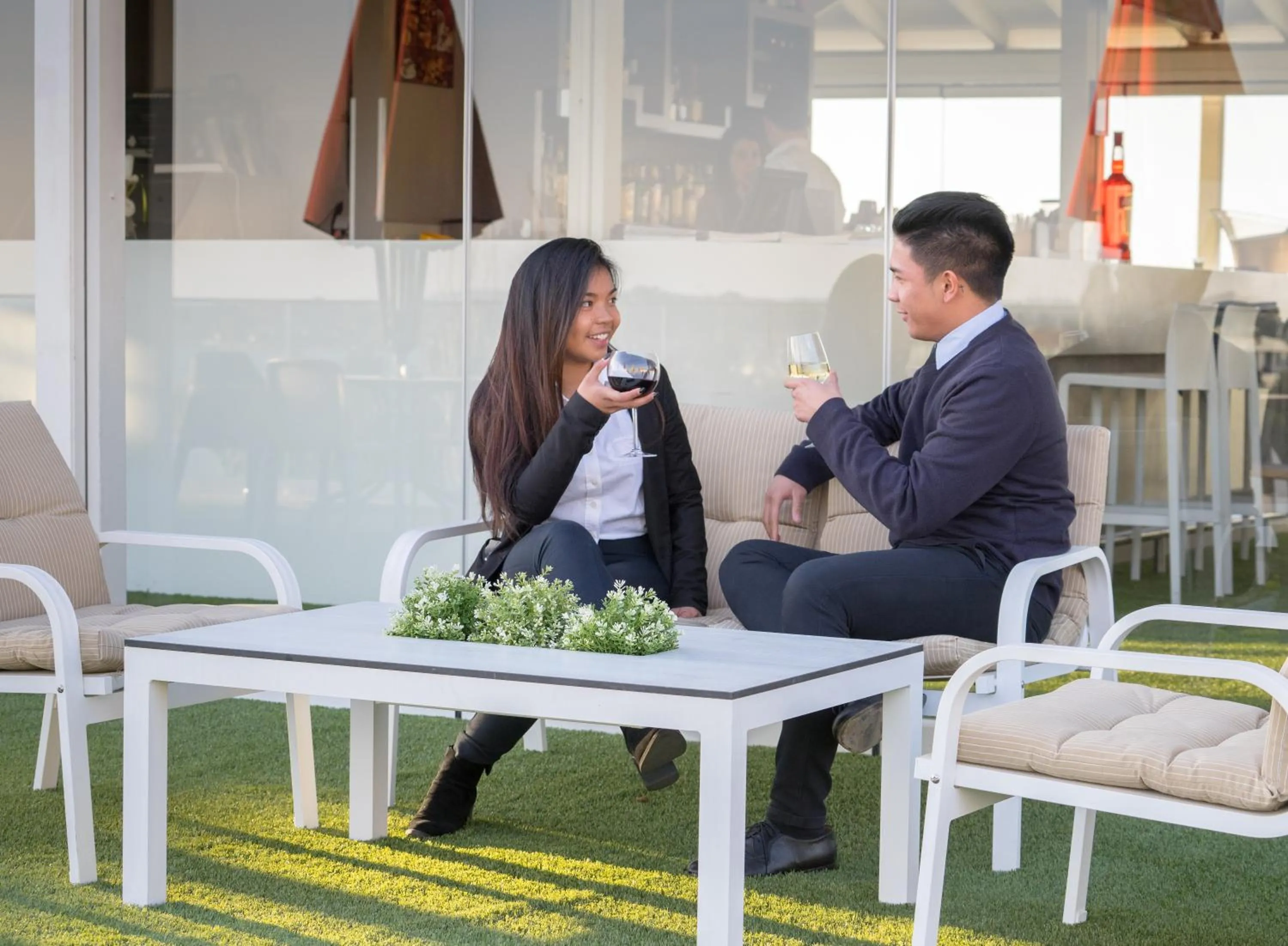 Balcony/Terrace in Emmantina Hotel