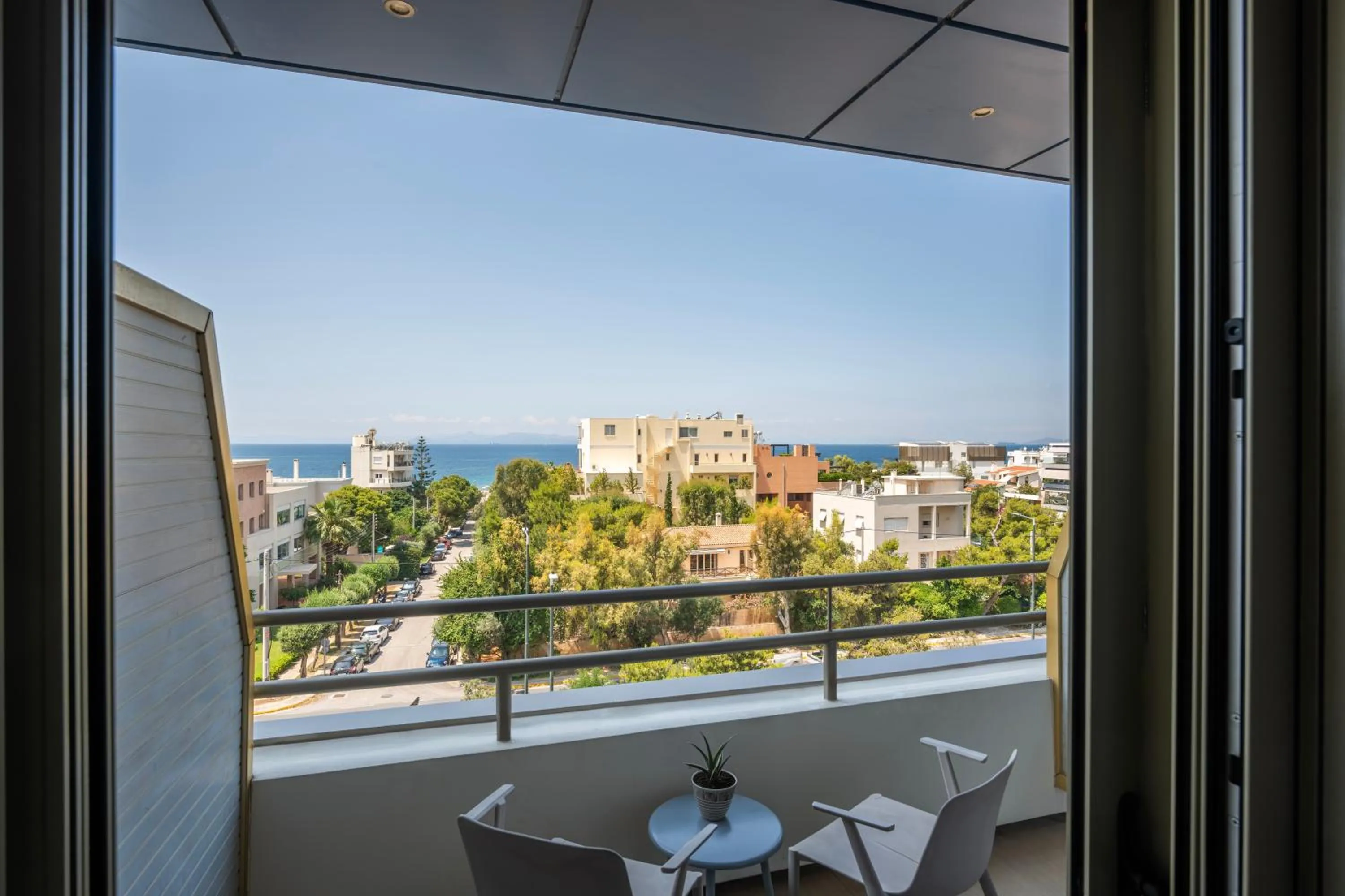 Balcony/Terrace in Emmantina Hotel