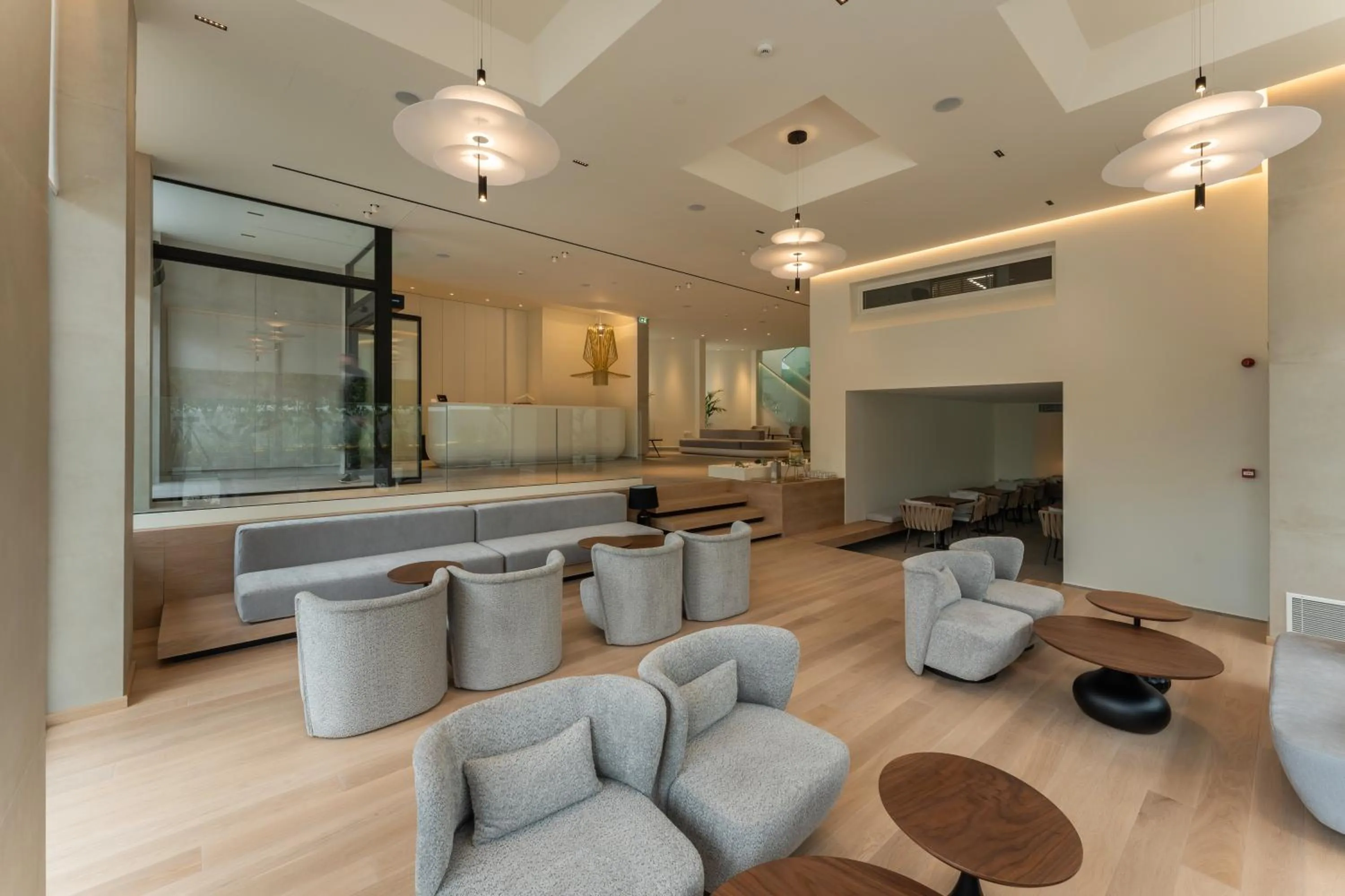 Seating area in Emmantina Hotel