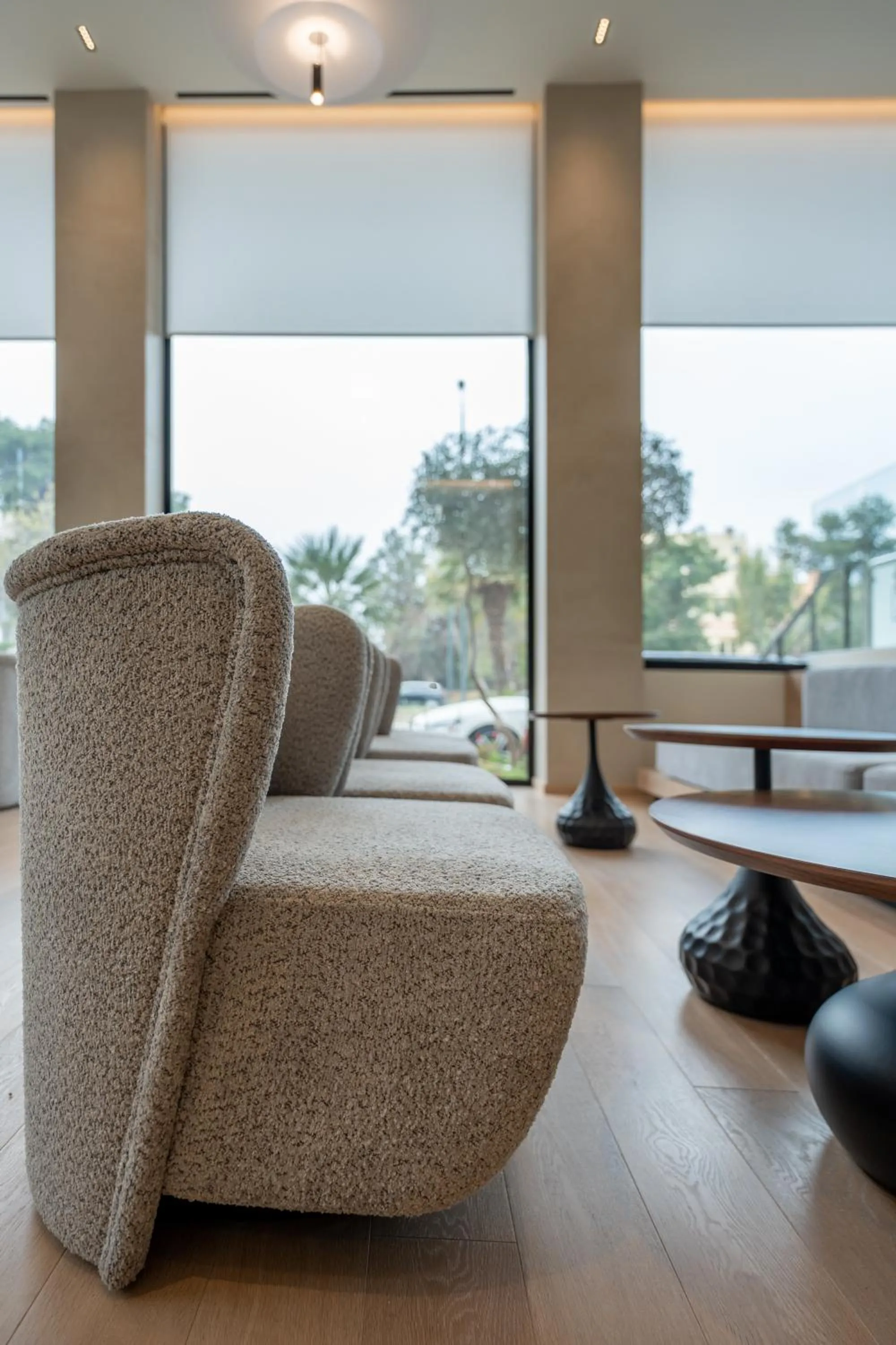 Seating area in Emmantina Hotel