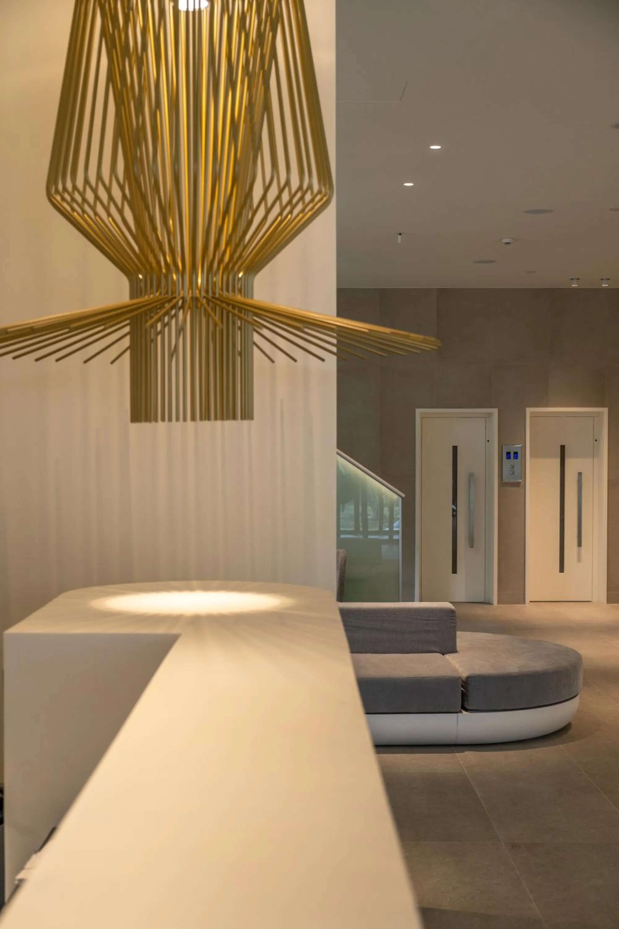 Lobby or reception in Emmantina Hotel