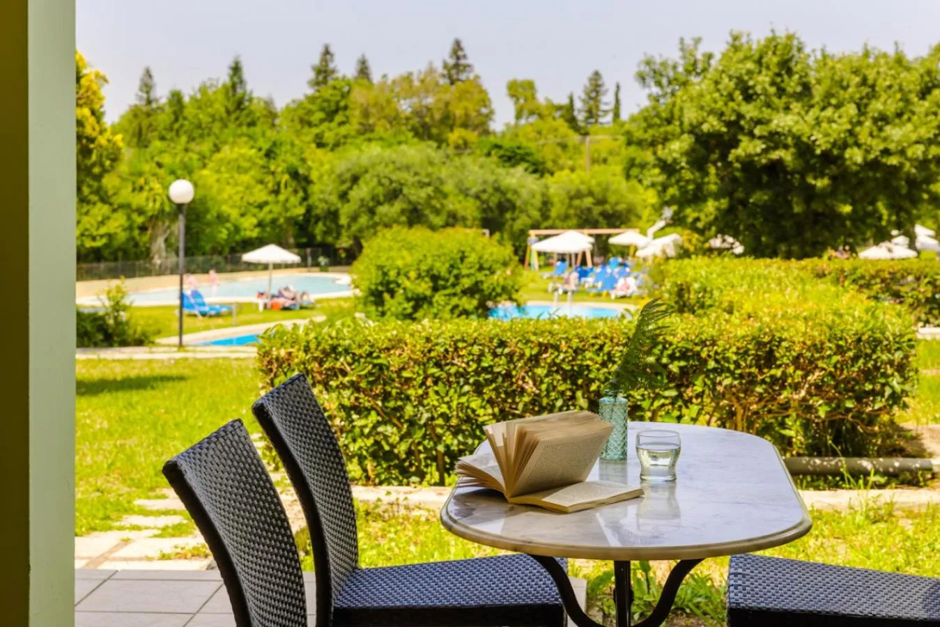 Patio in Century Resort