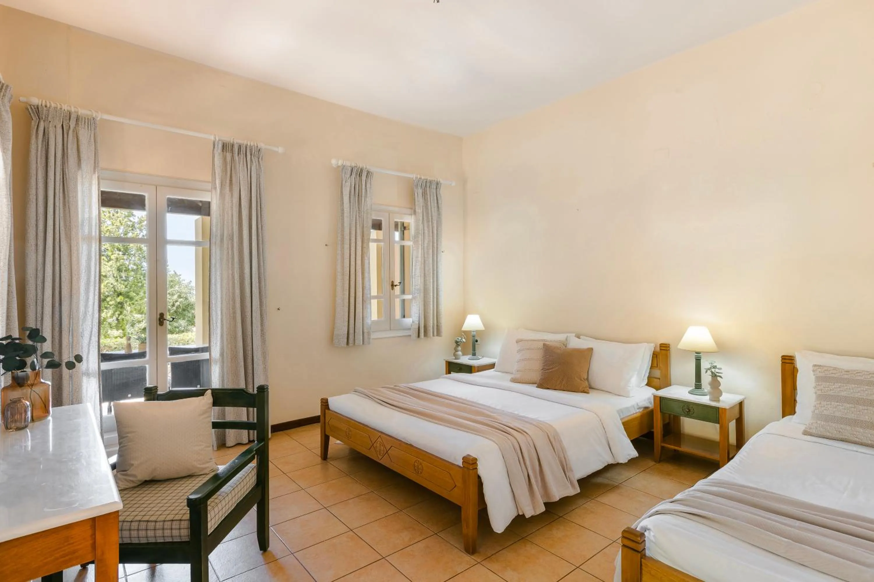 Bed in Century Resort