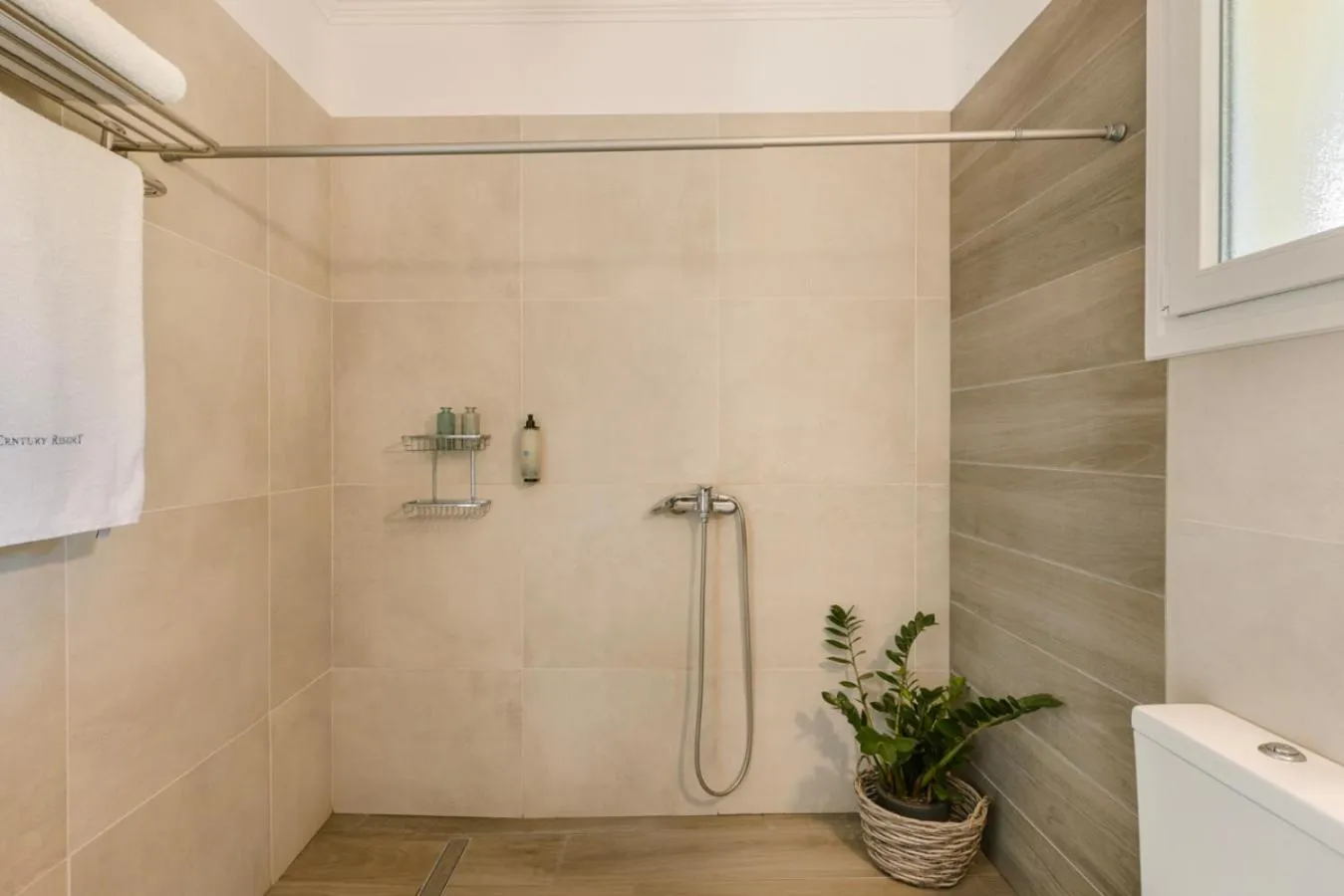 Shower in Century Resort