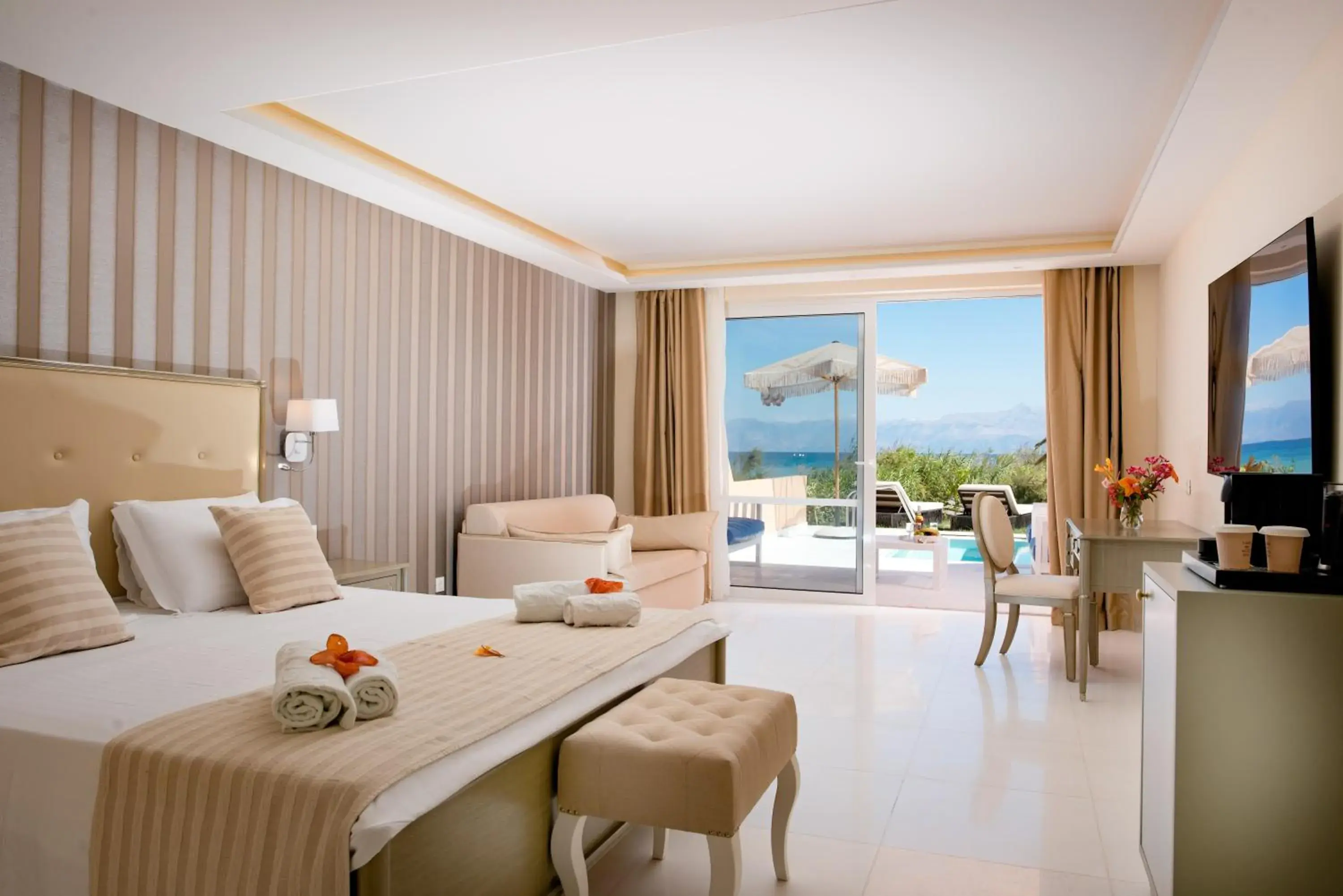 Suite with Private Pool in Ibiscus Corfu Hotel Suite with Private Pool in Ibiscus Corfu Hotel