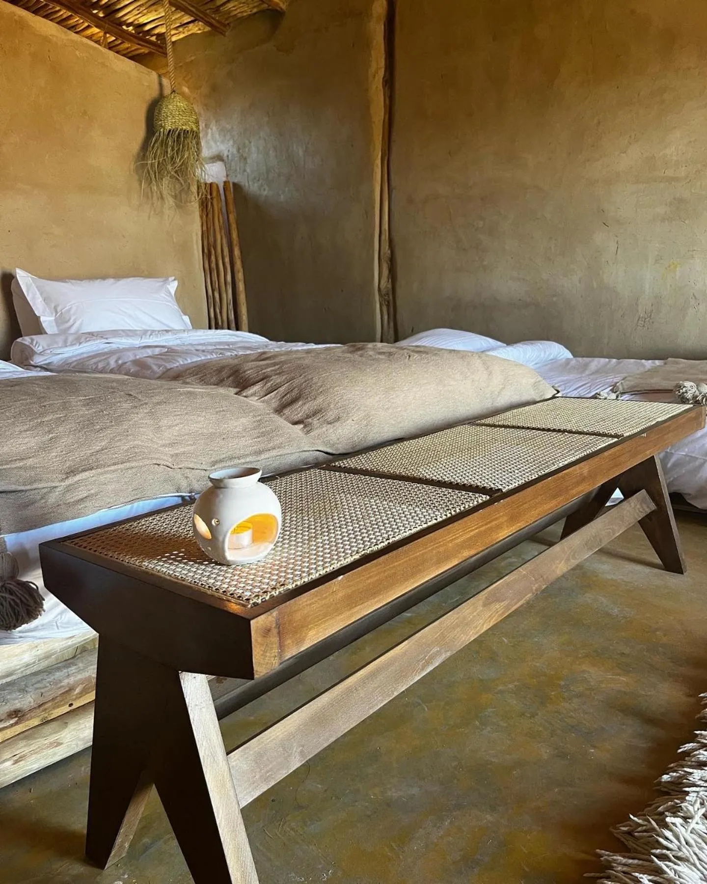 Bed in Alkamar Camp Agafay