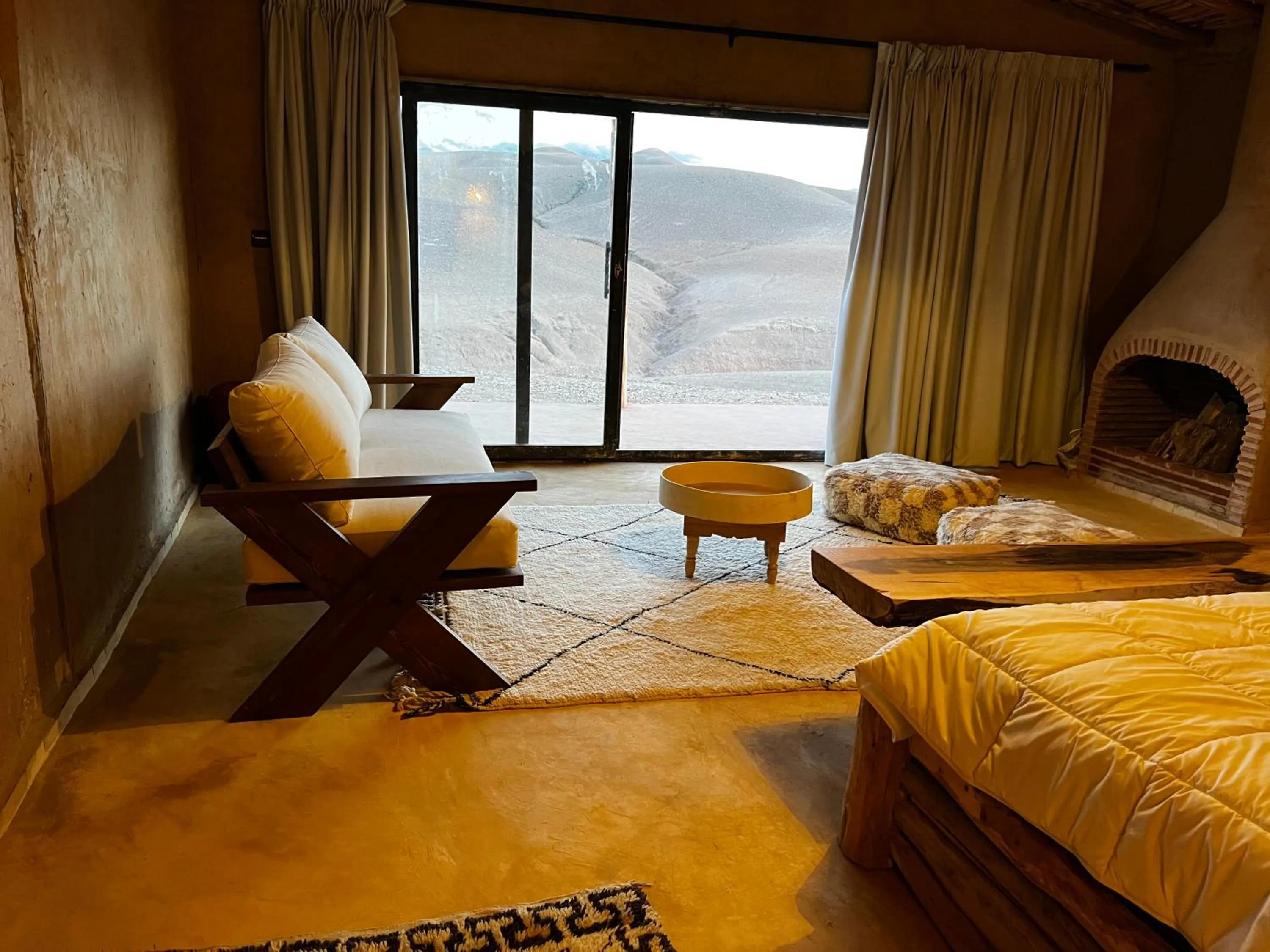 Bed in Alkamar Camp Agafay