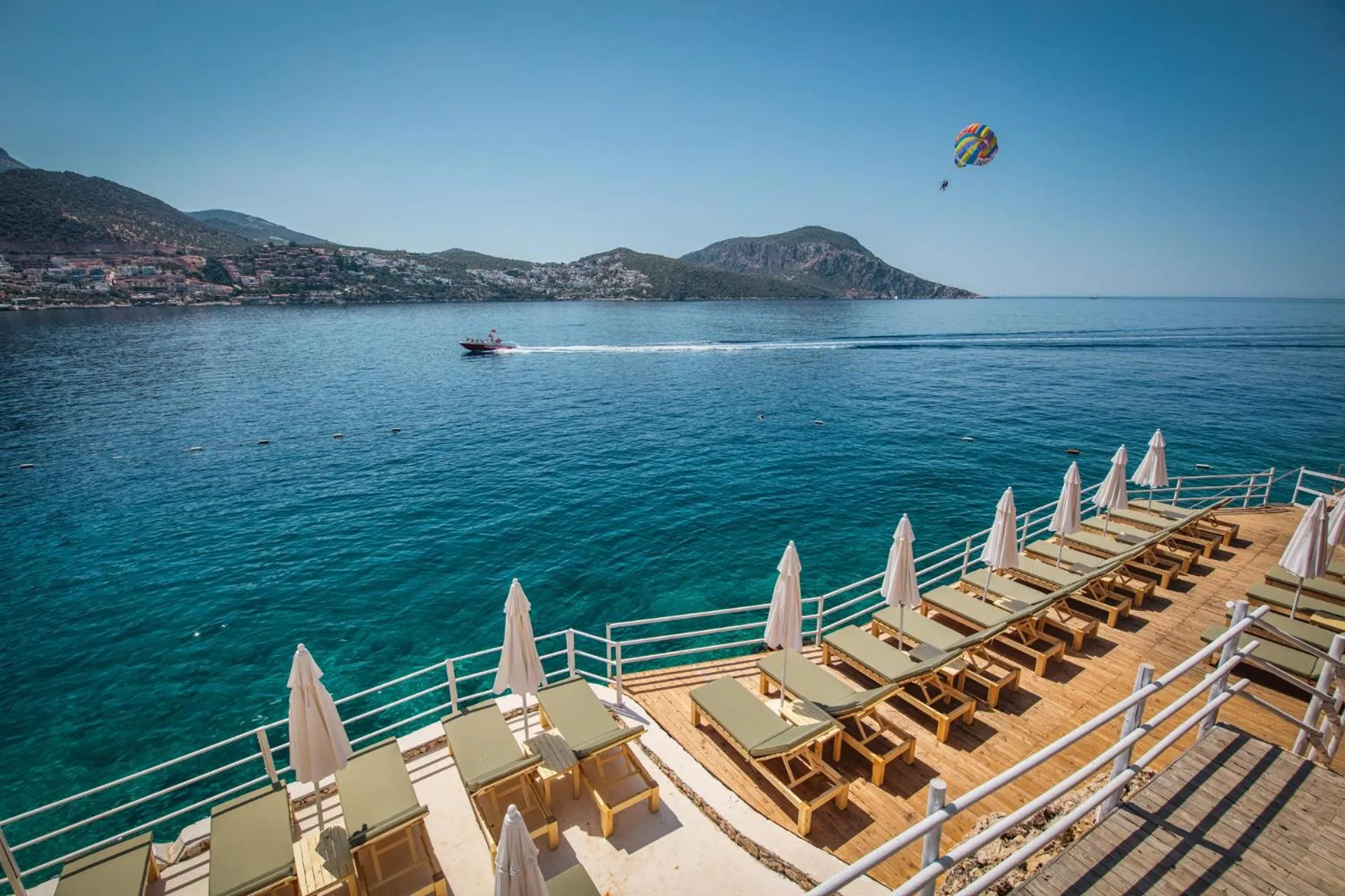 Beach in Likya Gardens Hotel