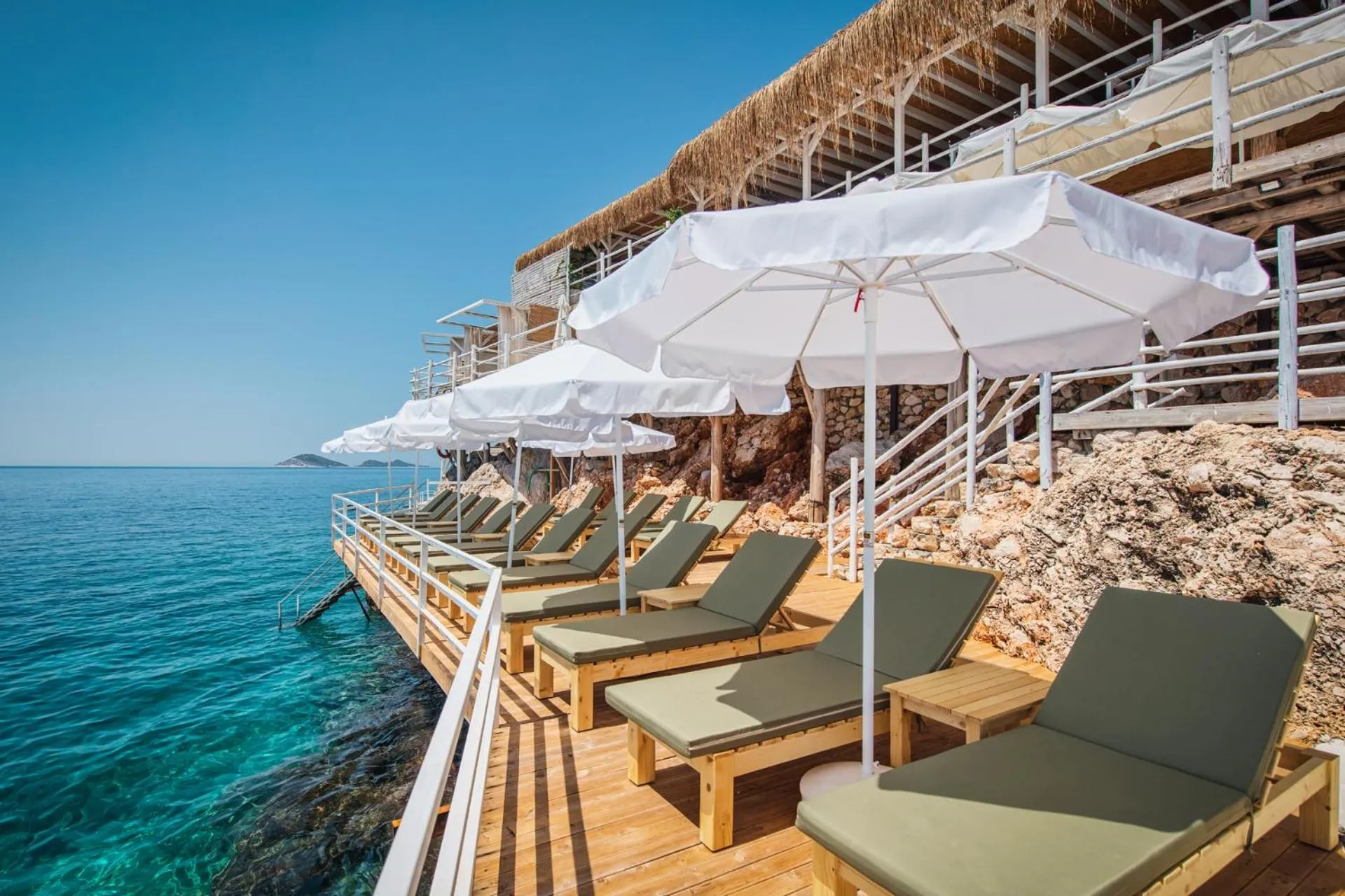 Beach in Likya Gardens Hotel