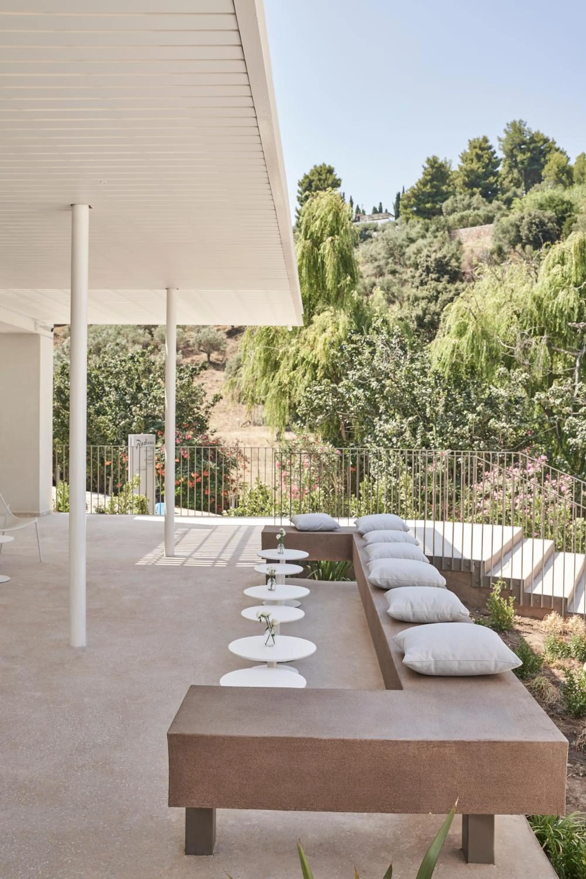 Patio in Radisson Resort Plaza Skiathos