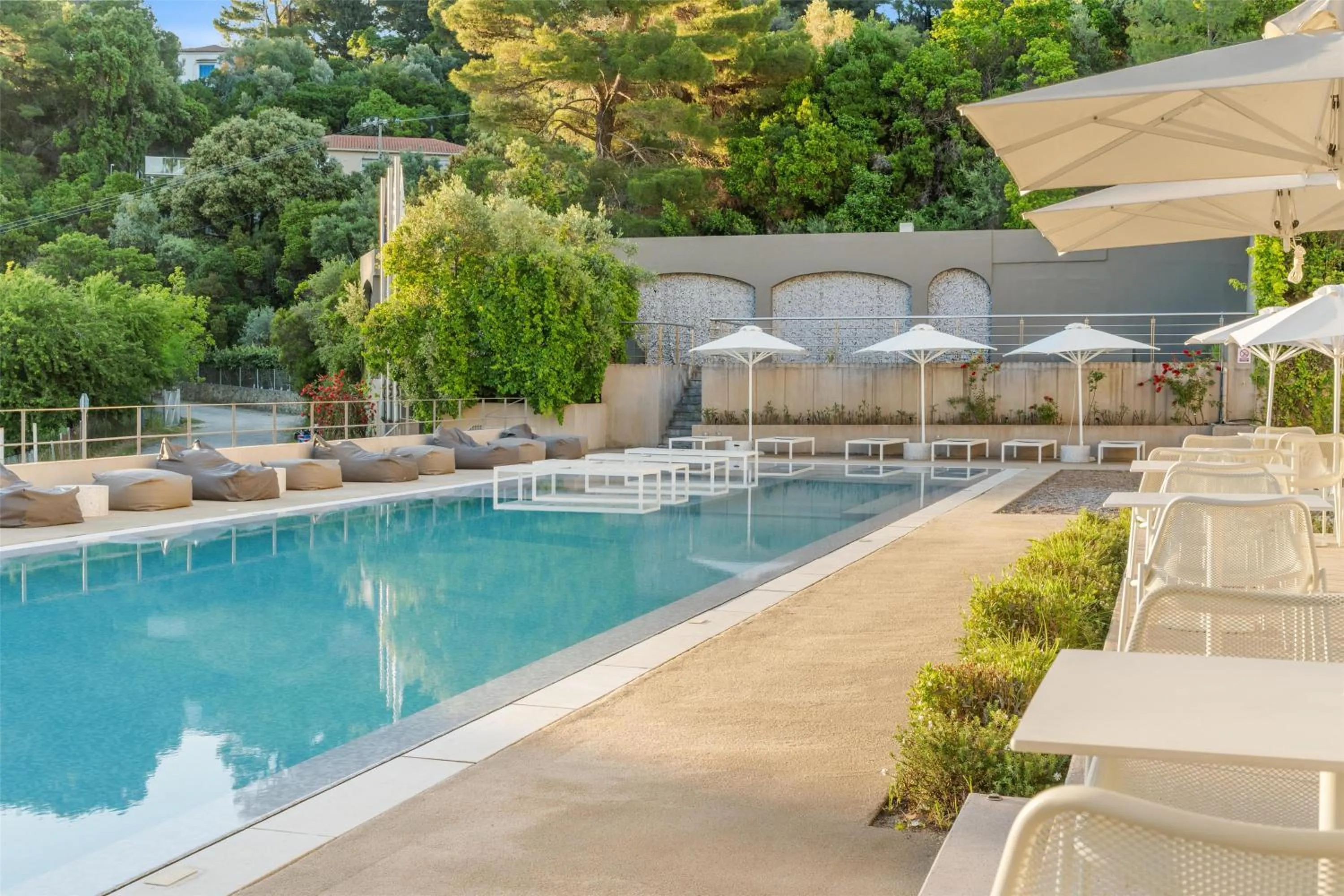 Pool view in Radisson Resort Plaza Skiathos