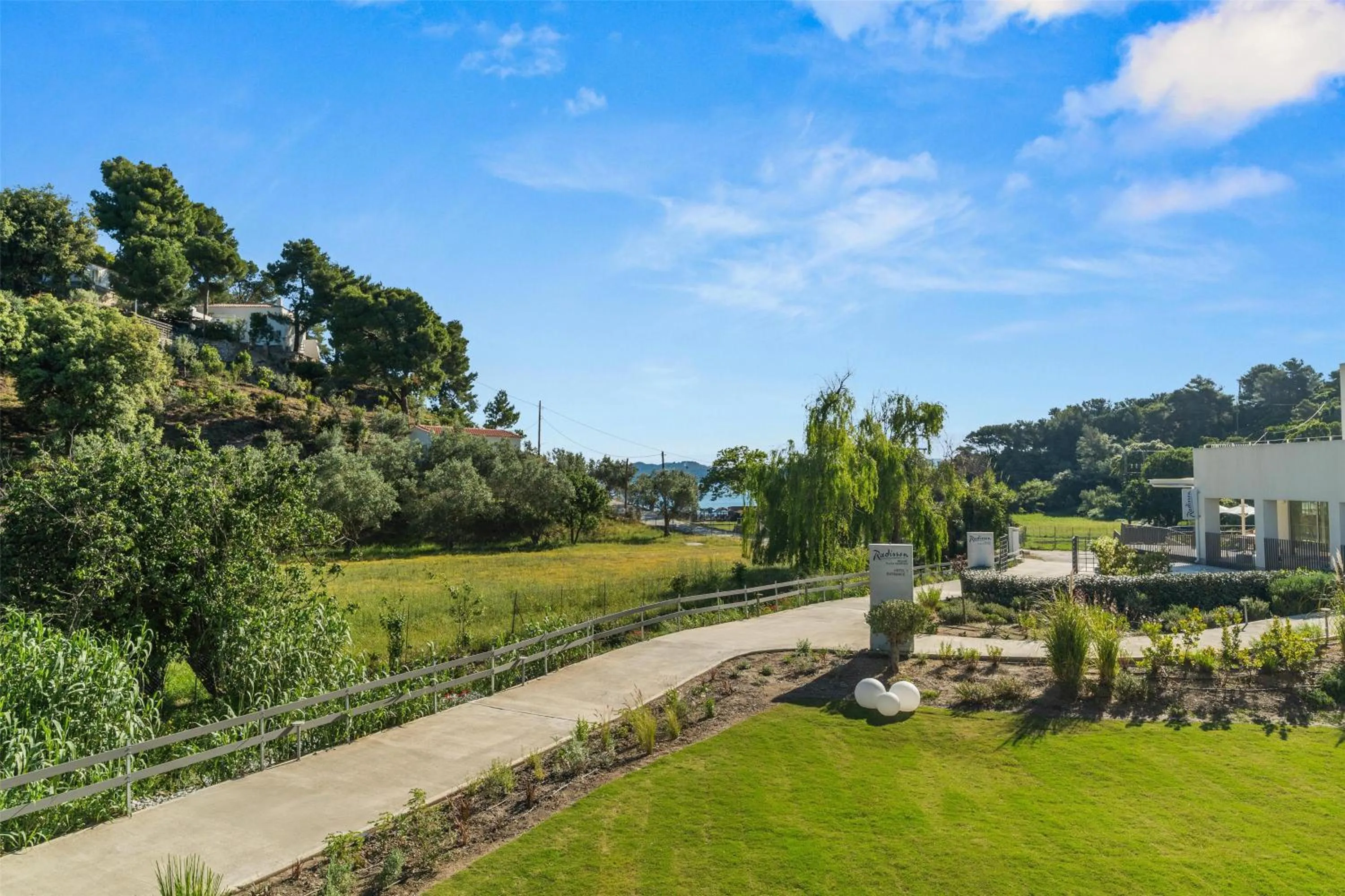 Property building in Radisson Resort Plaza Skiathos