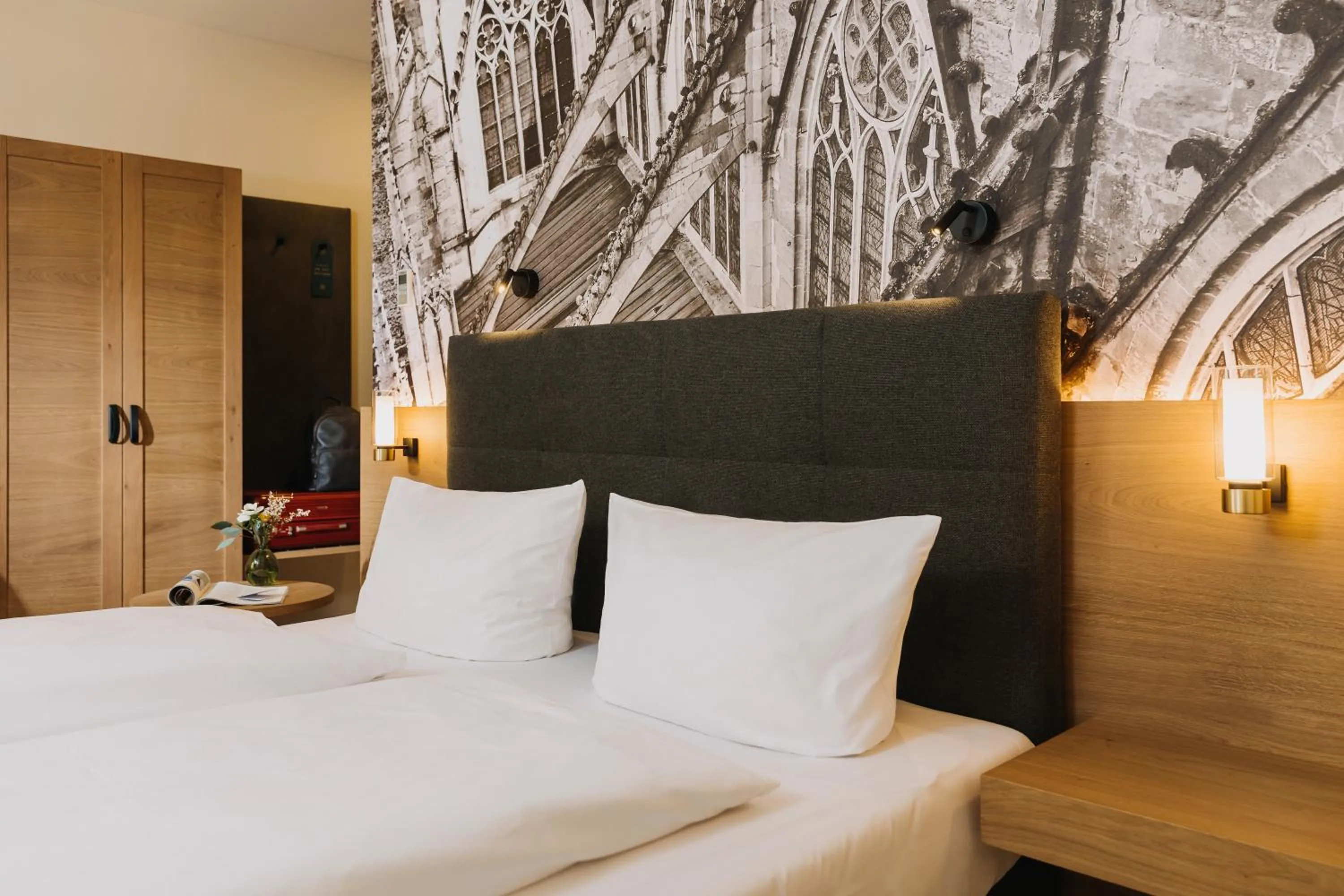 Bed in Altstadthotel Arch