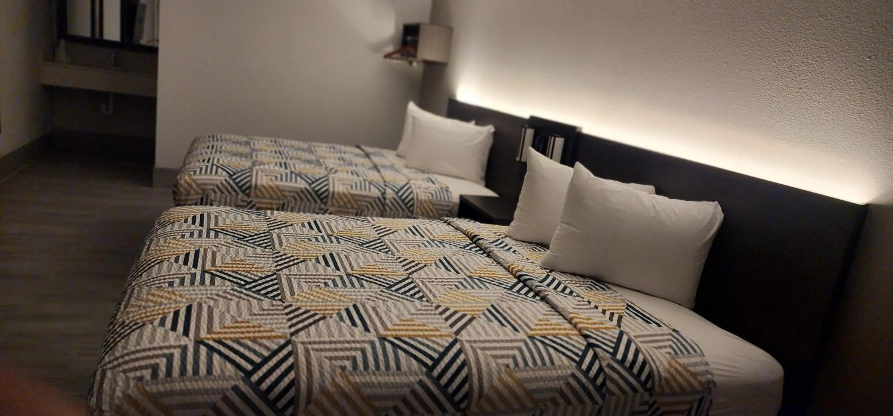 Bed in Motel 6 Aransas Pass TX