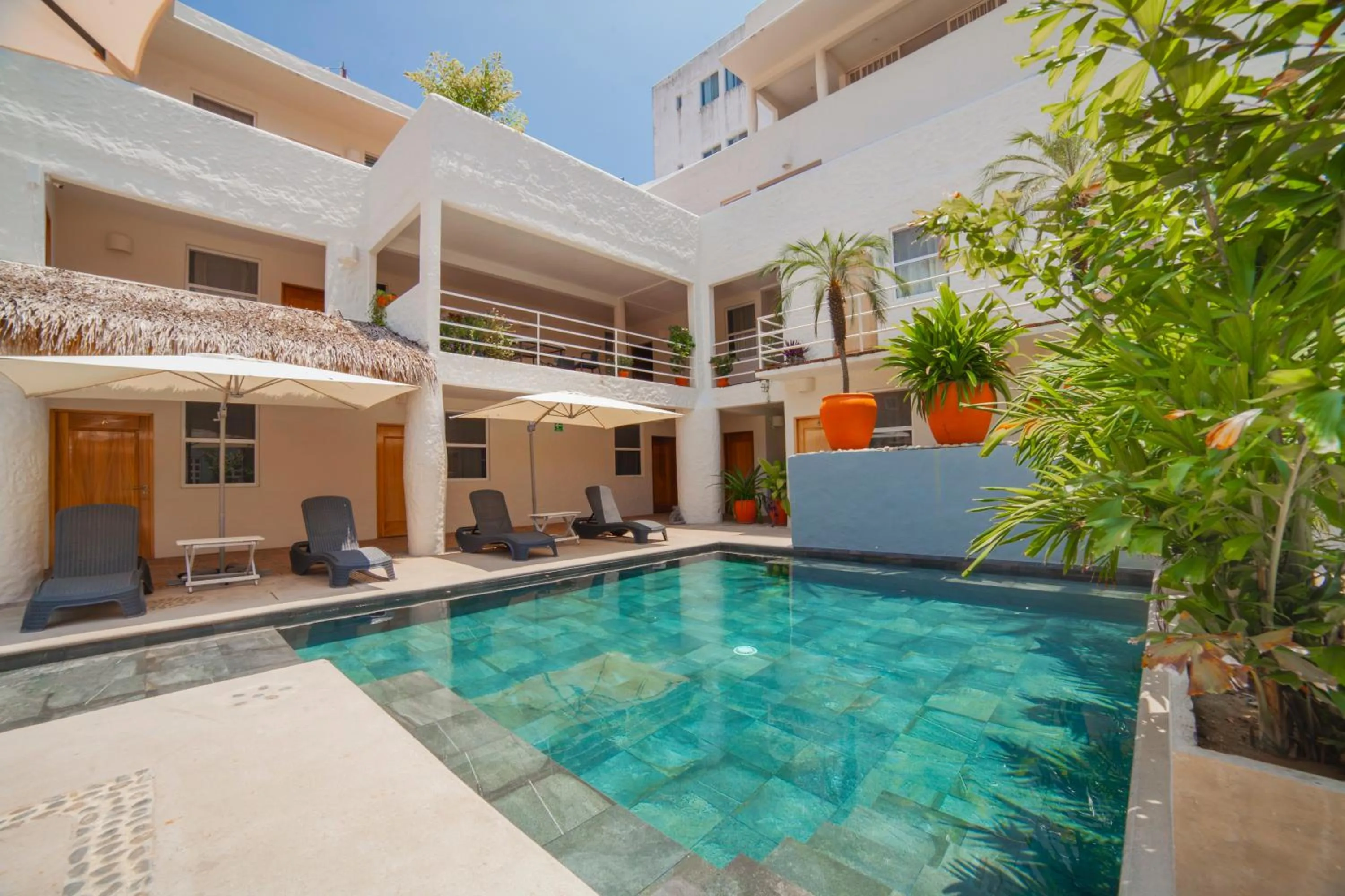 Swimming pool in HOTEL BIULÚ