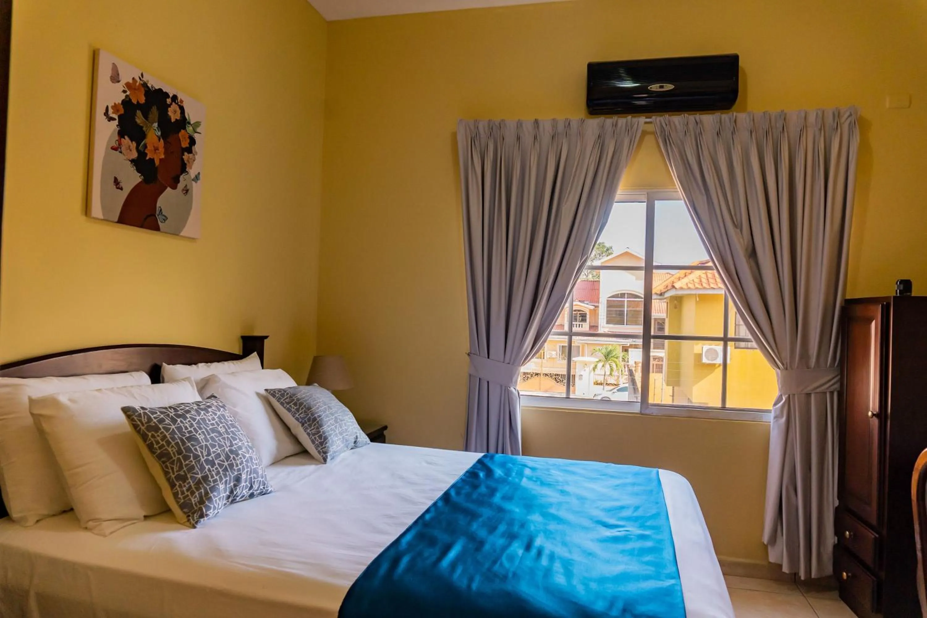 Bed in Art Hotel Boutique