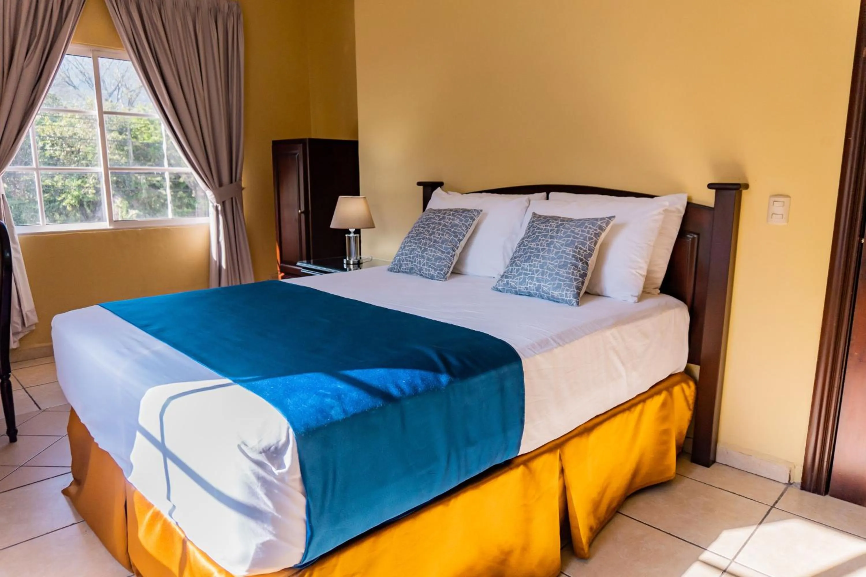 Bed in Art Hotel Boutique