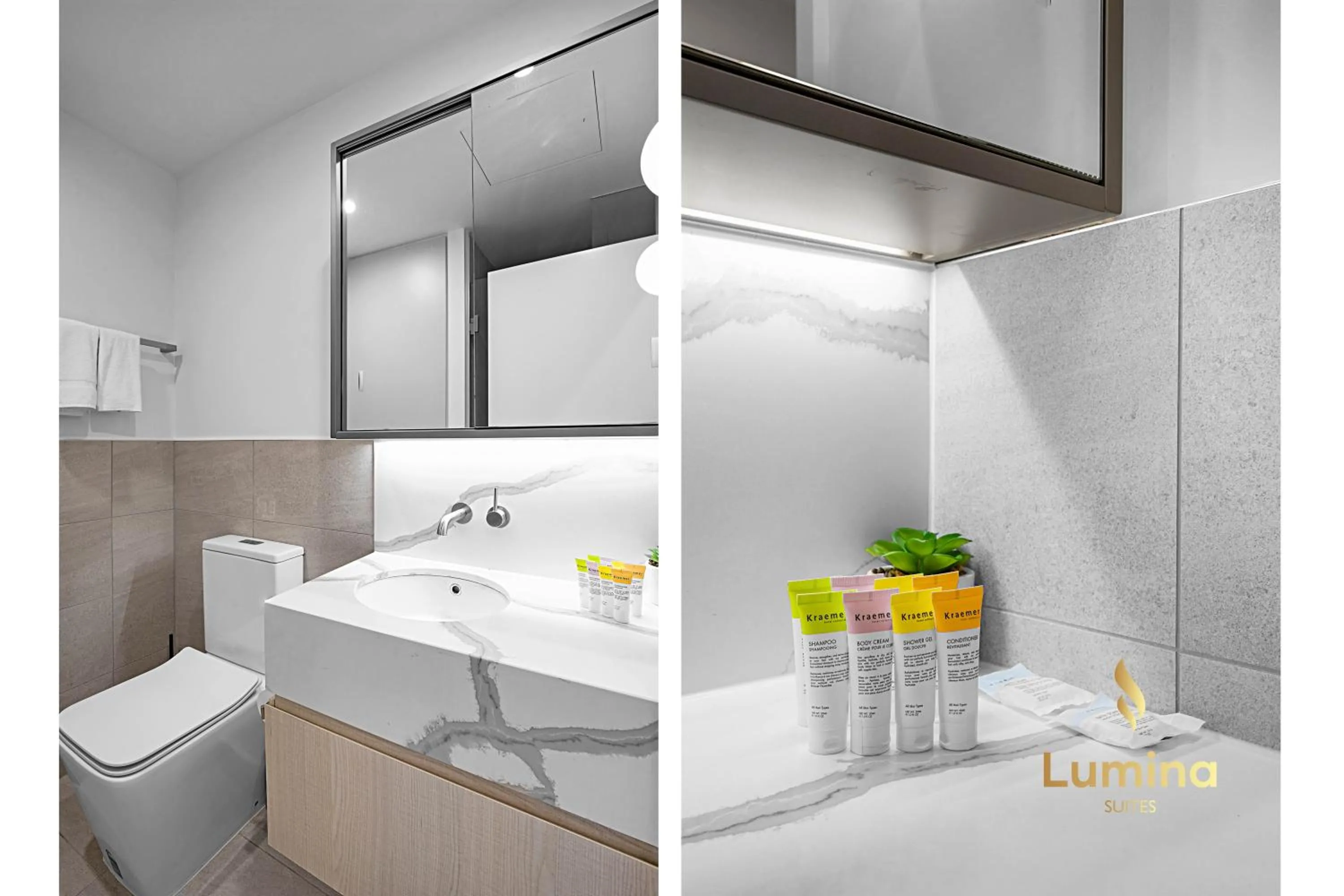 Bathroom in Lumina Suites