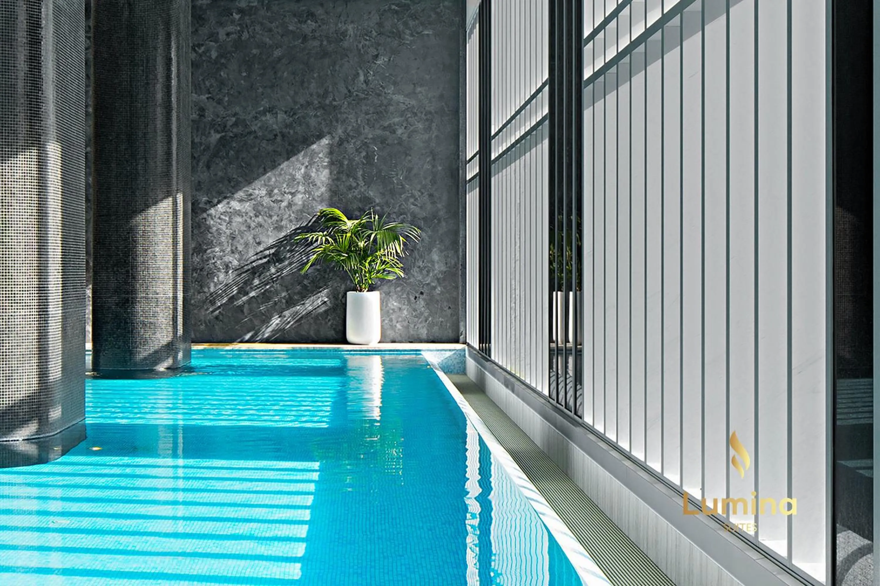 Swimming pool in Lumina Suites