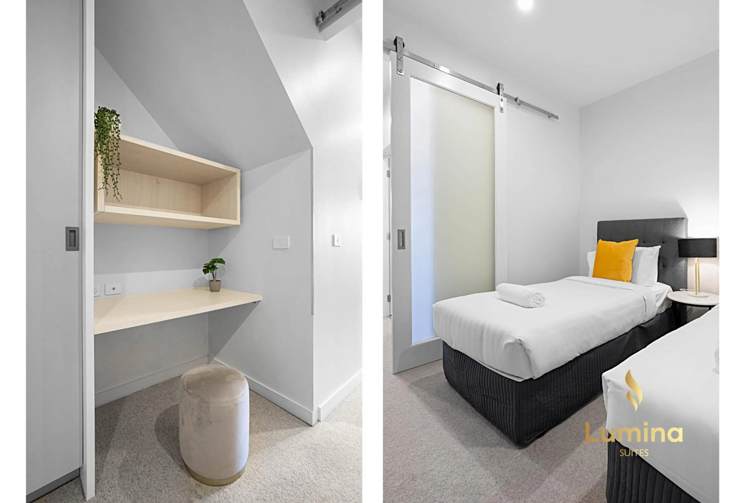 Bedroom, Bed in Lumina Suites