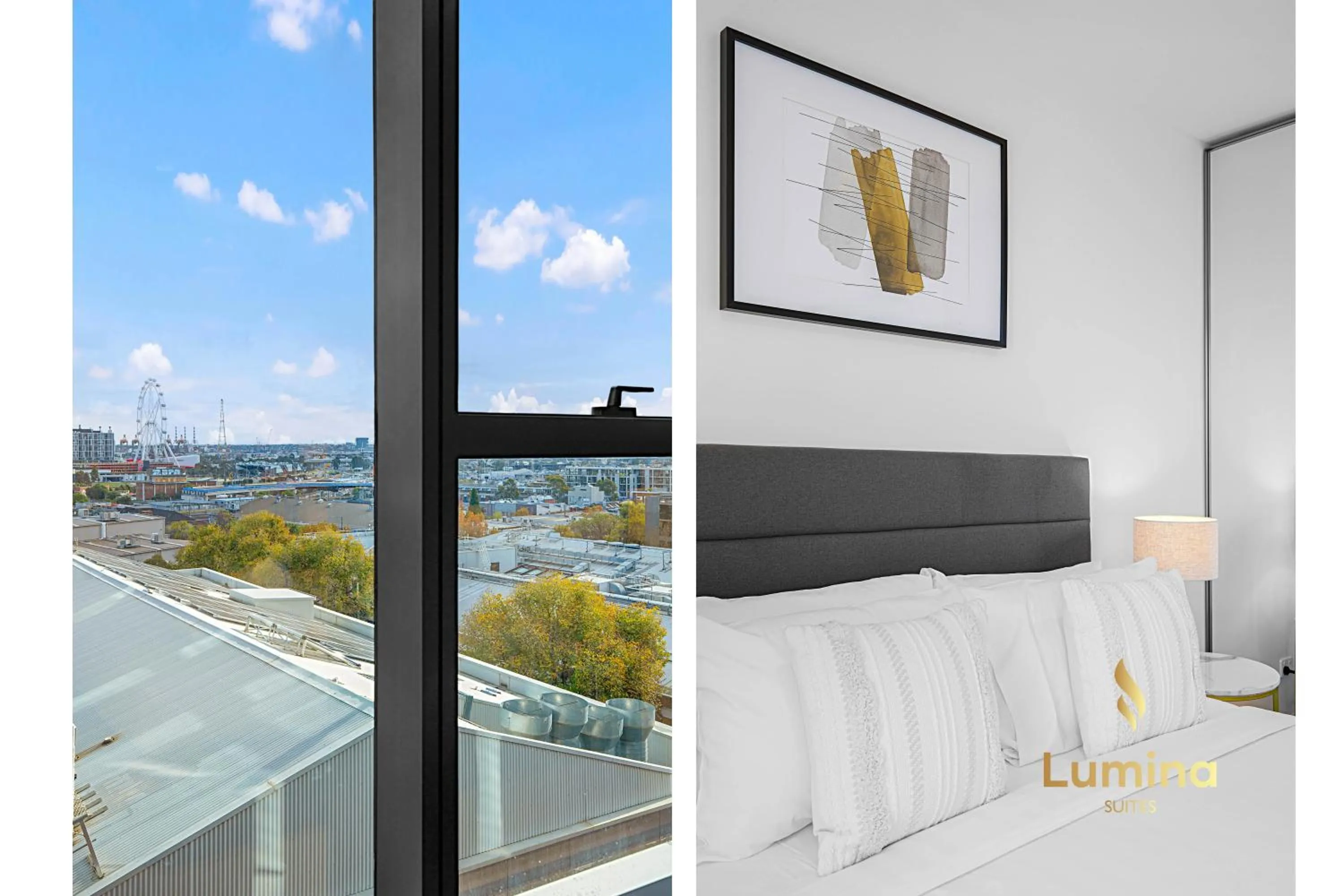 Bedroom in Lumina Suites