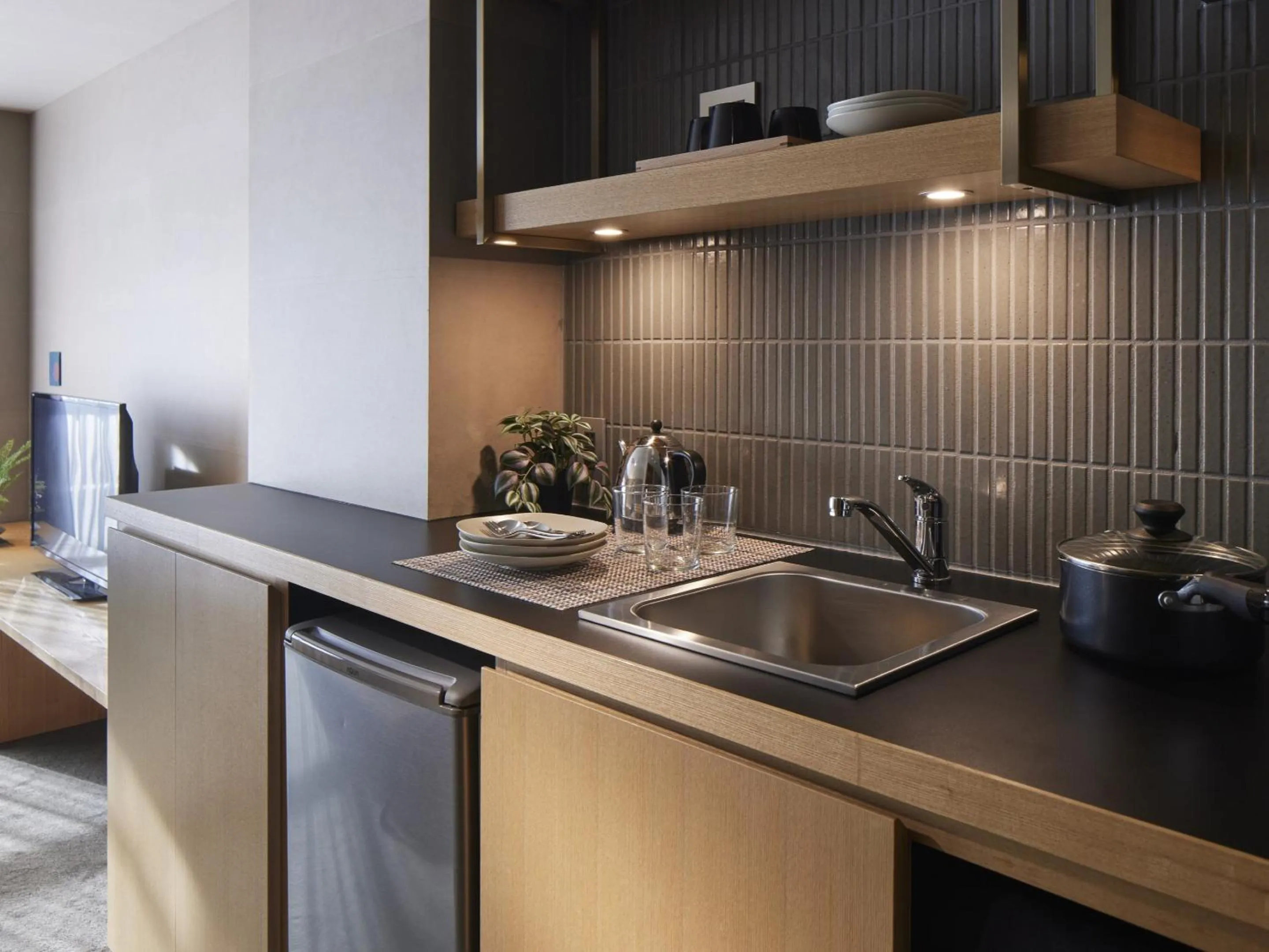 Kitchen or kitchenette in Minn Nijo-jo