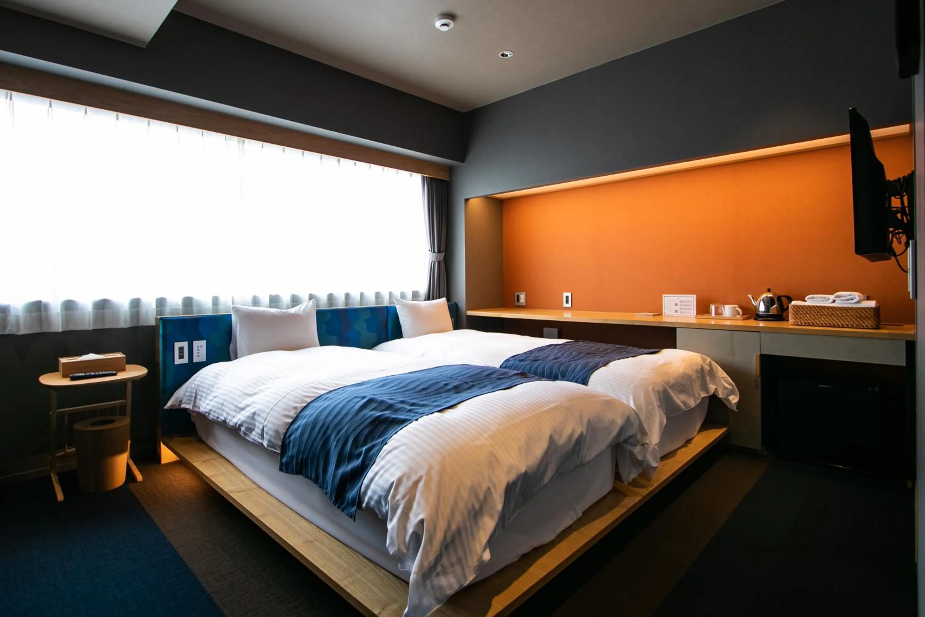 Bed in THE MACHIYA SHINSEN-EN