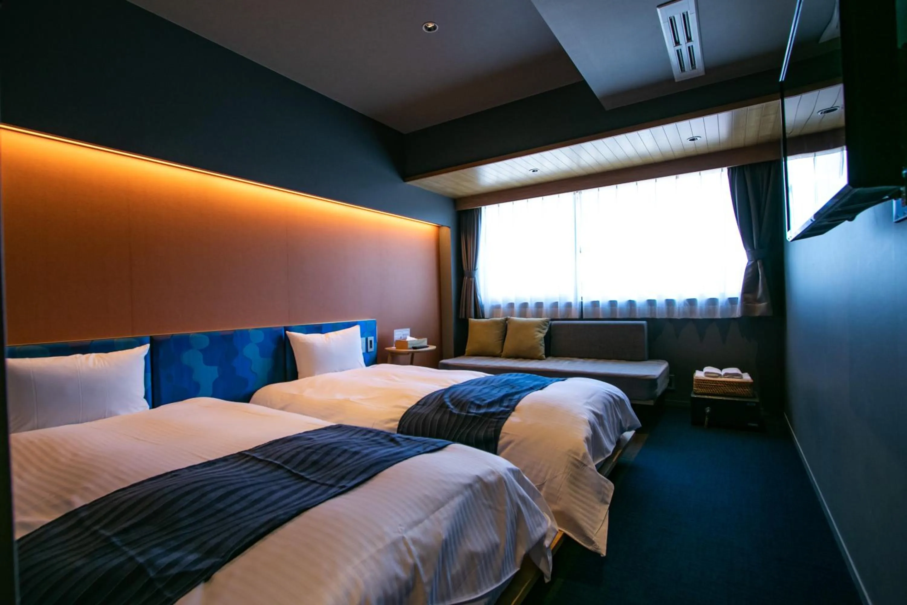 Bed in THE MACHIYA SHINSEN-EN