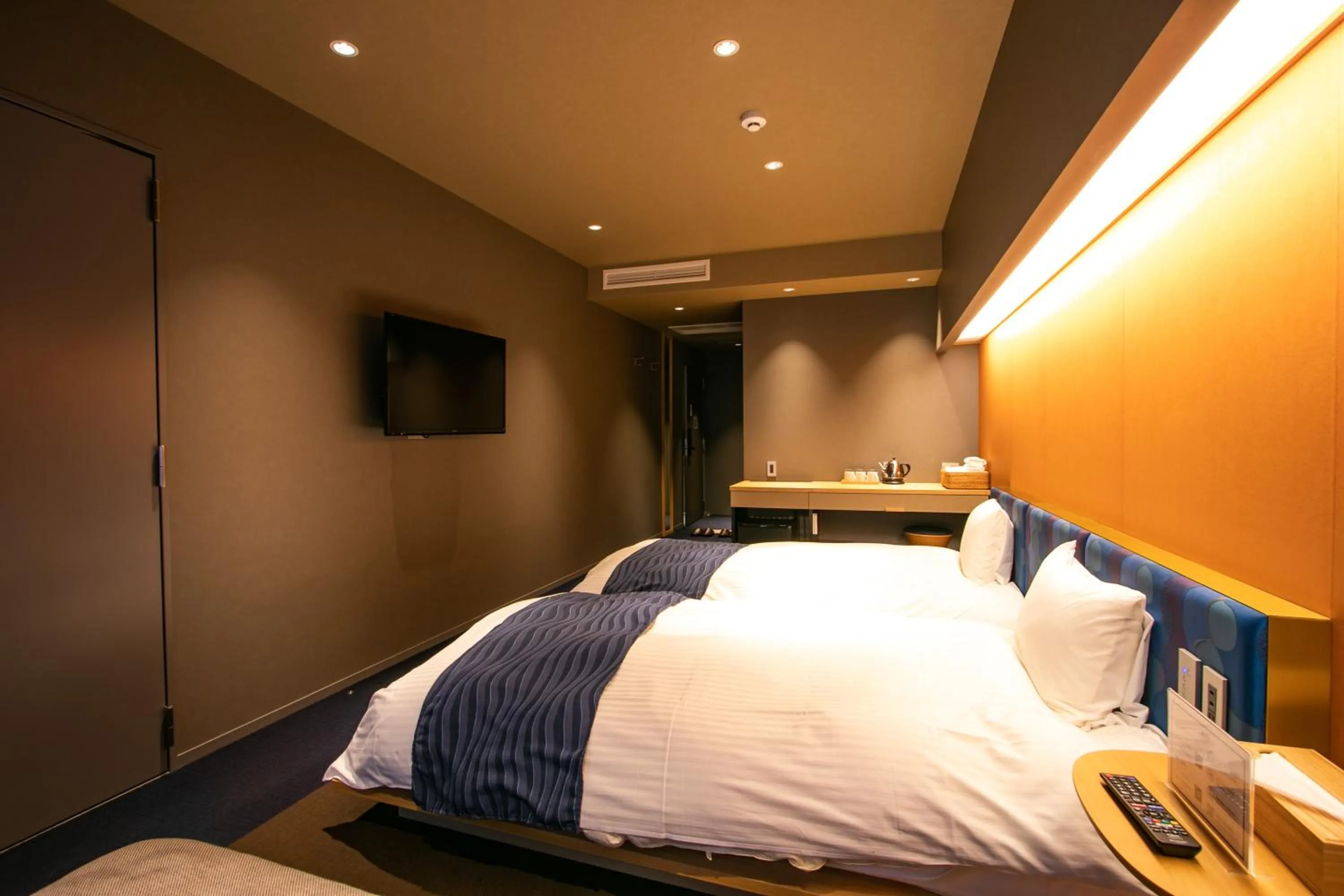 Bed in THE MACHIYA SHINSEN-EN