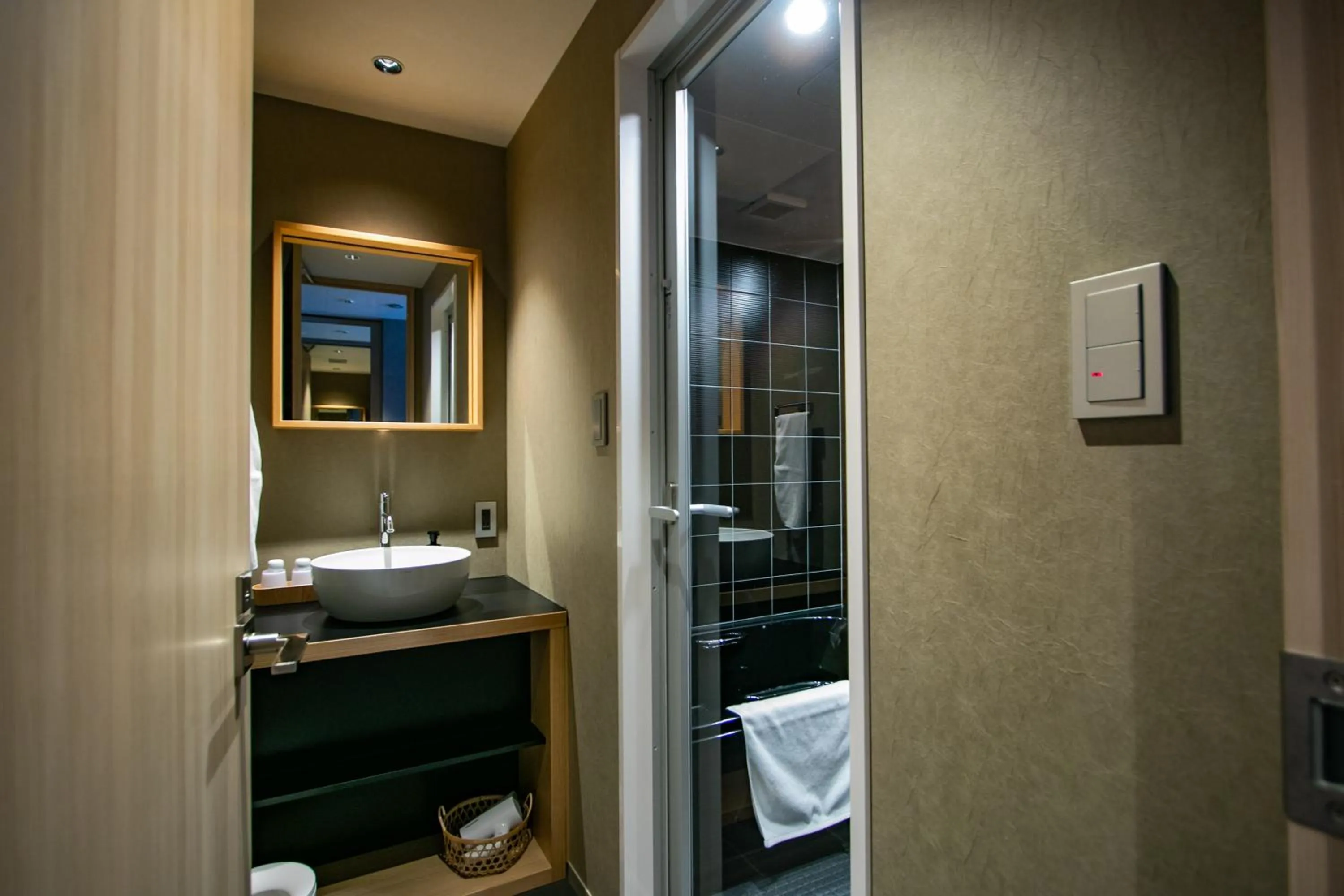 Bathroom in THE MACHIYA SHINSEN-EN