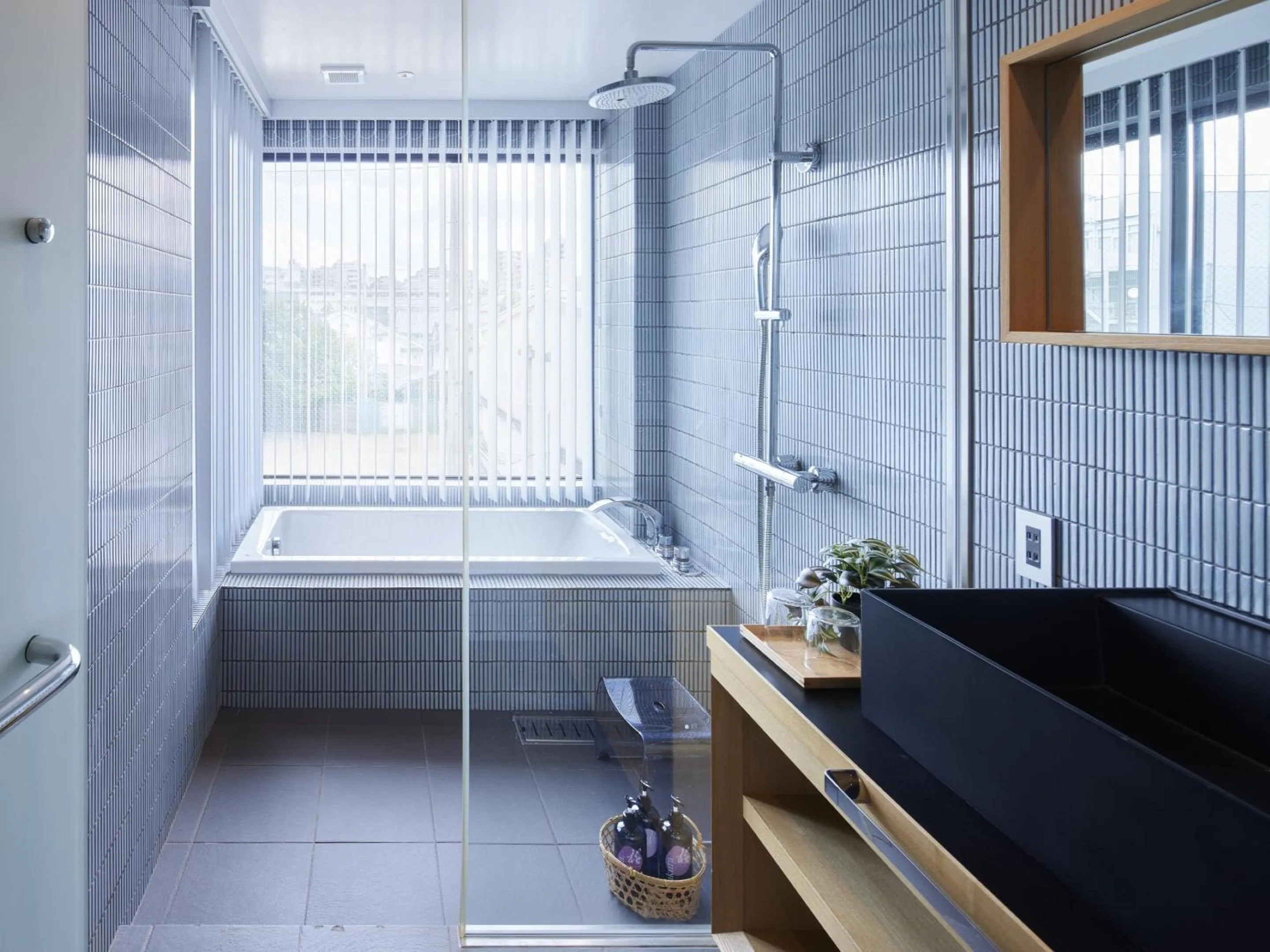 Bathroom, Bed in Minn Nijo-jo