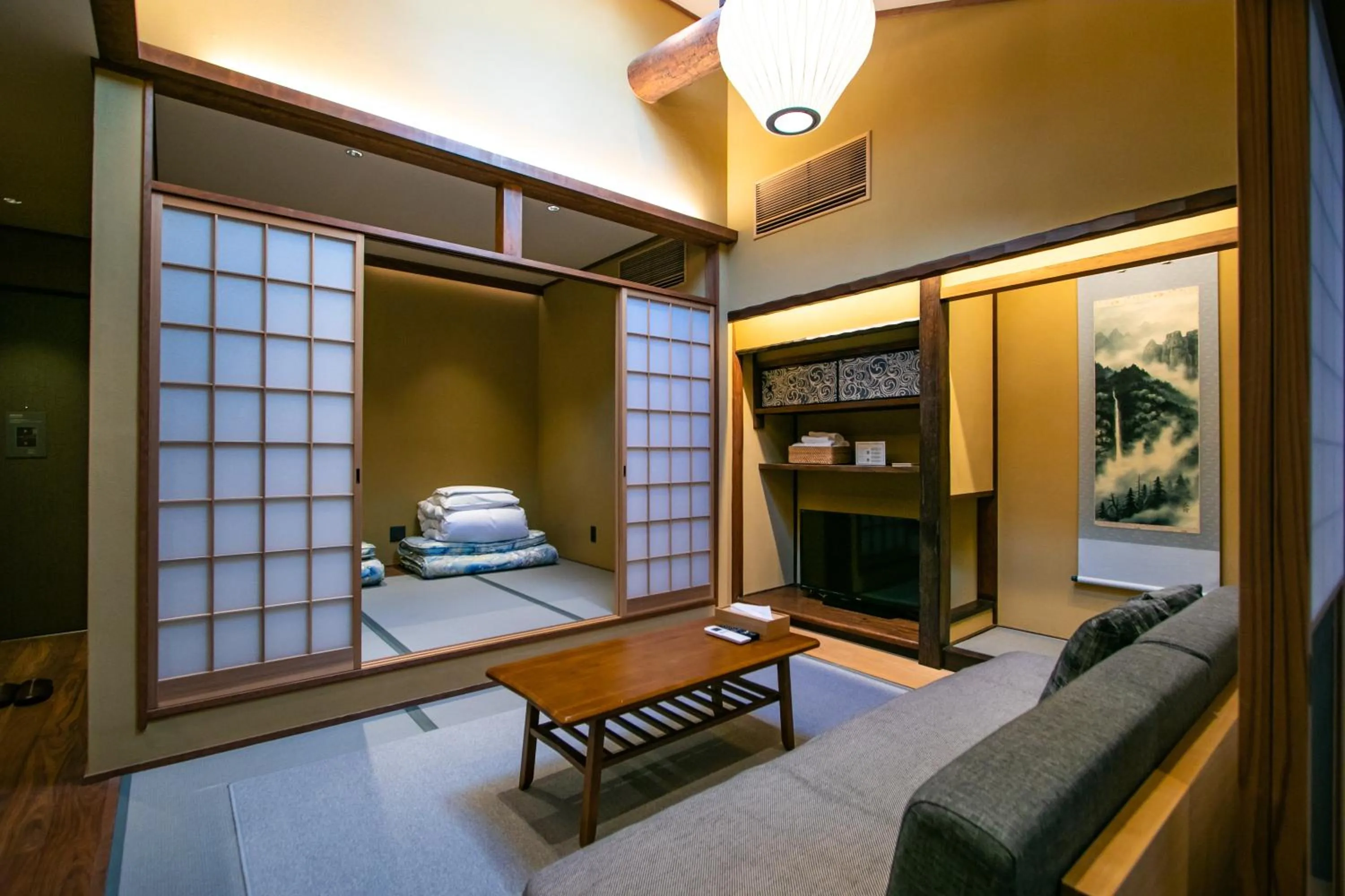 Living room in THE MACHIYA SHINSEN-EN