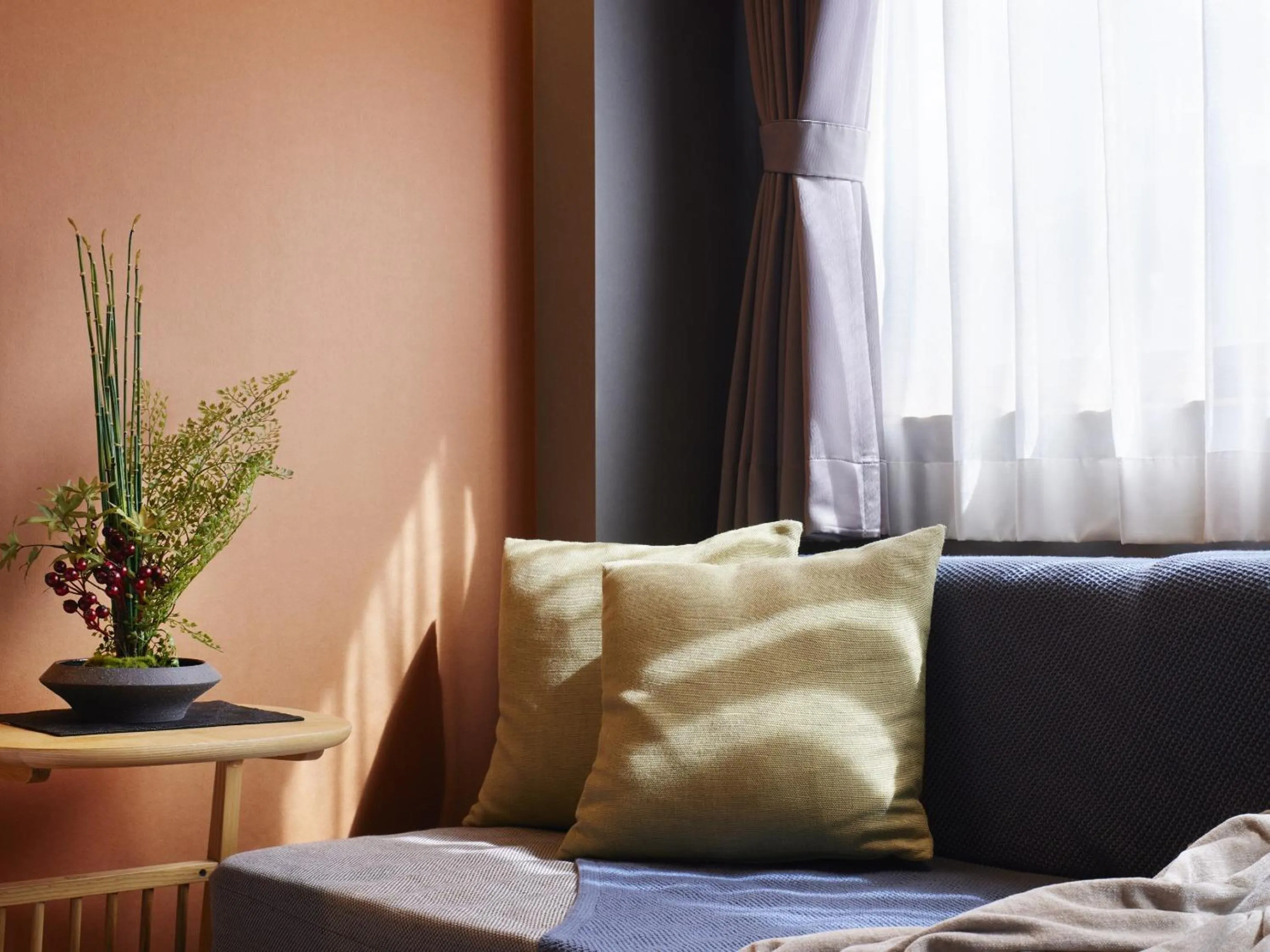 Seating area in Minn Nijo-jo