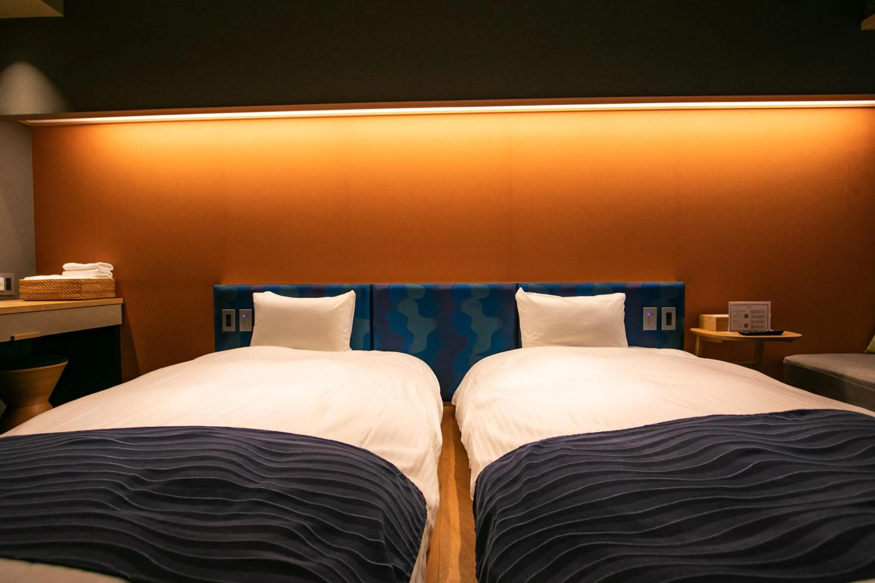 Bed in THE MACHIYA SHINSEN-EN