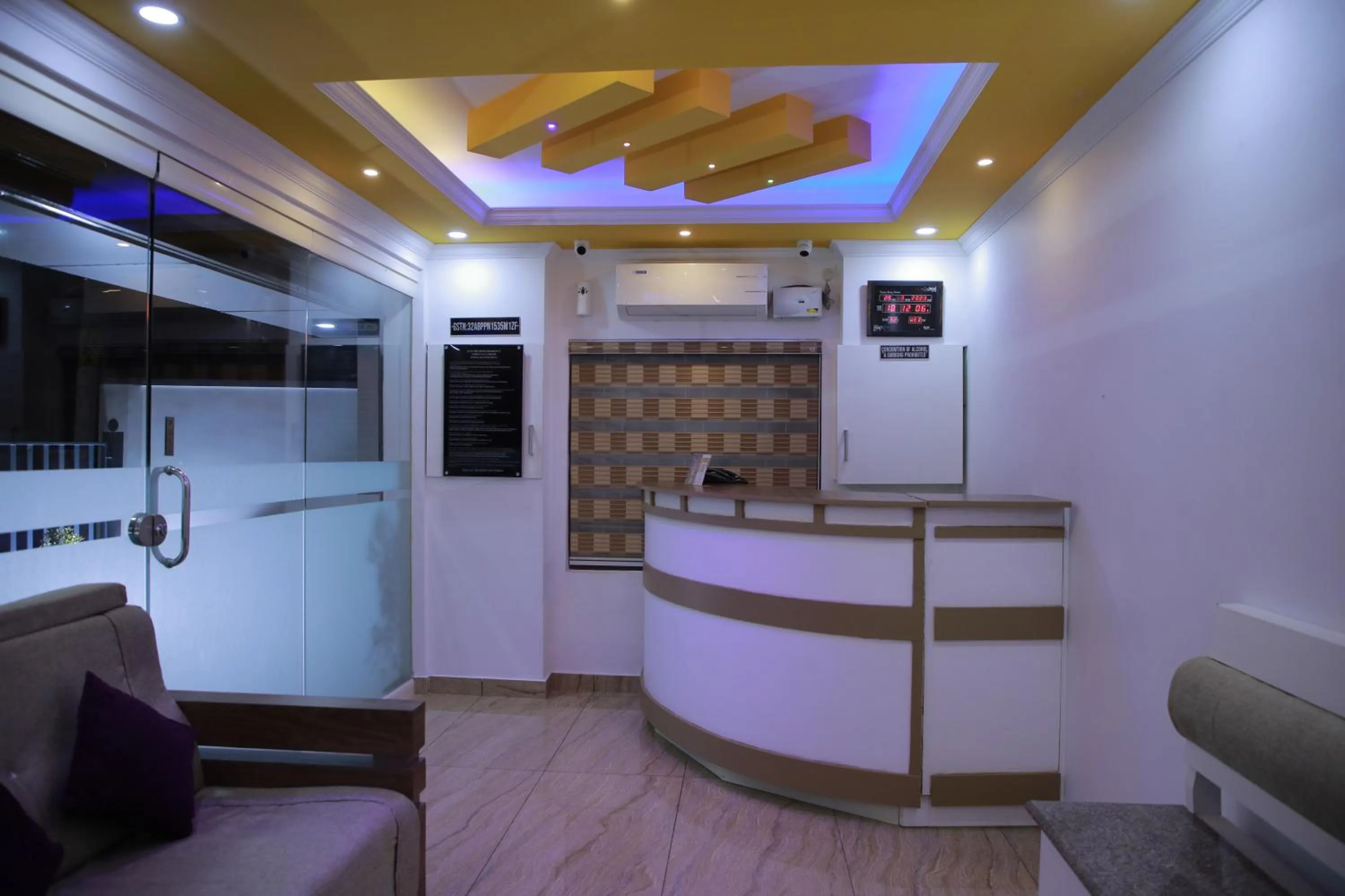 Kitchen or kitchenette in Kausthubhom Residency