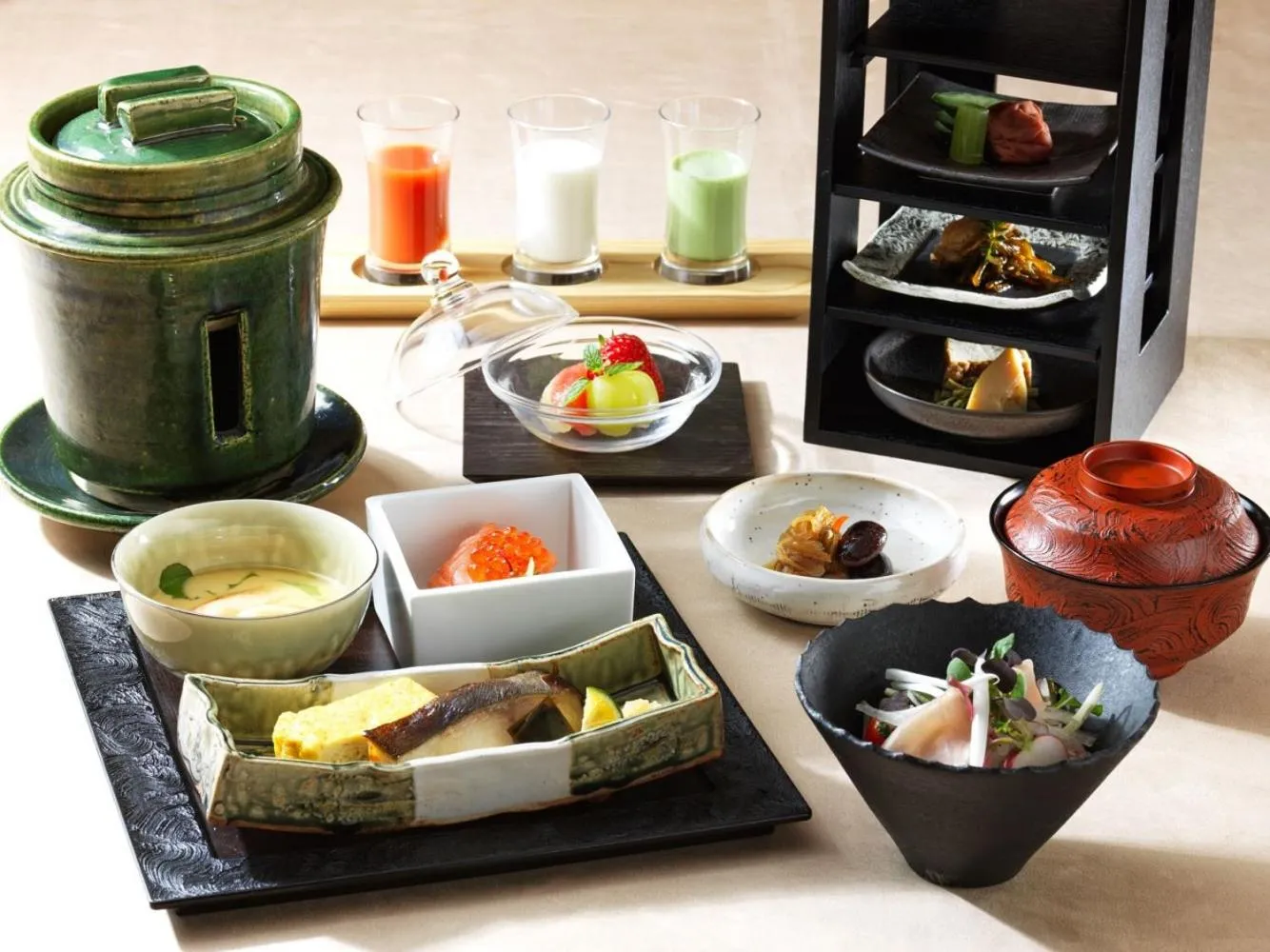 Breakfast in Lake Toya Tsuruga Resort HIKARINOUTA