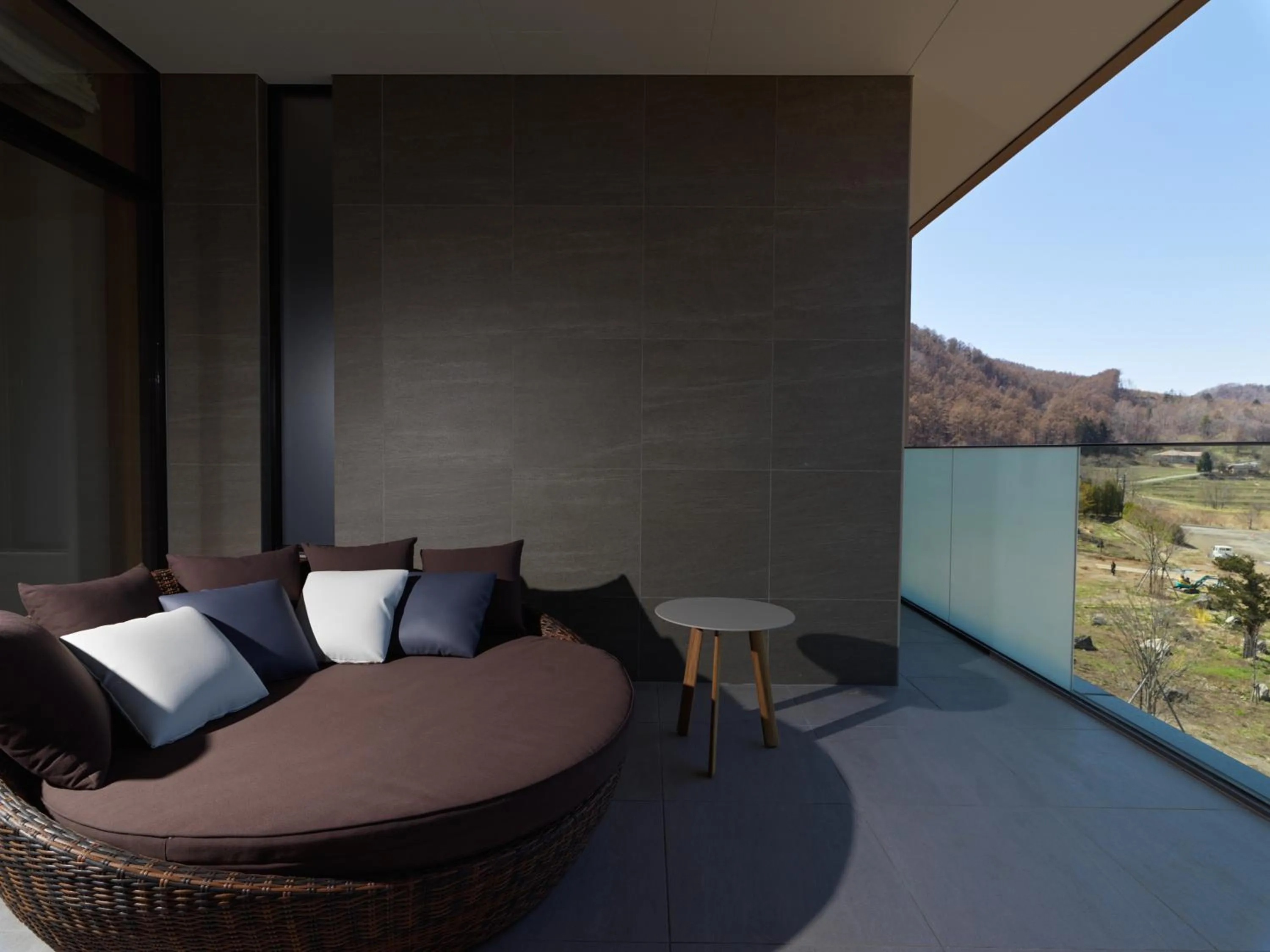 Balcony/Terrace in Lake Toya Tsuruga Resort HIKARINOUTA