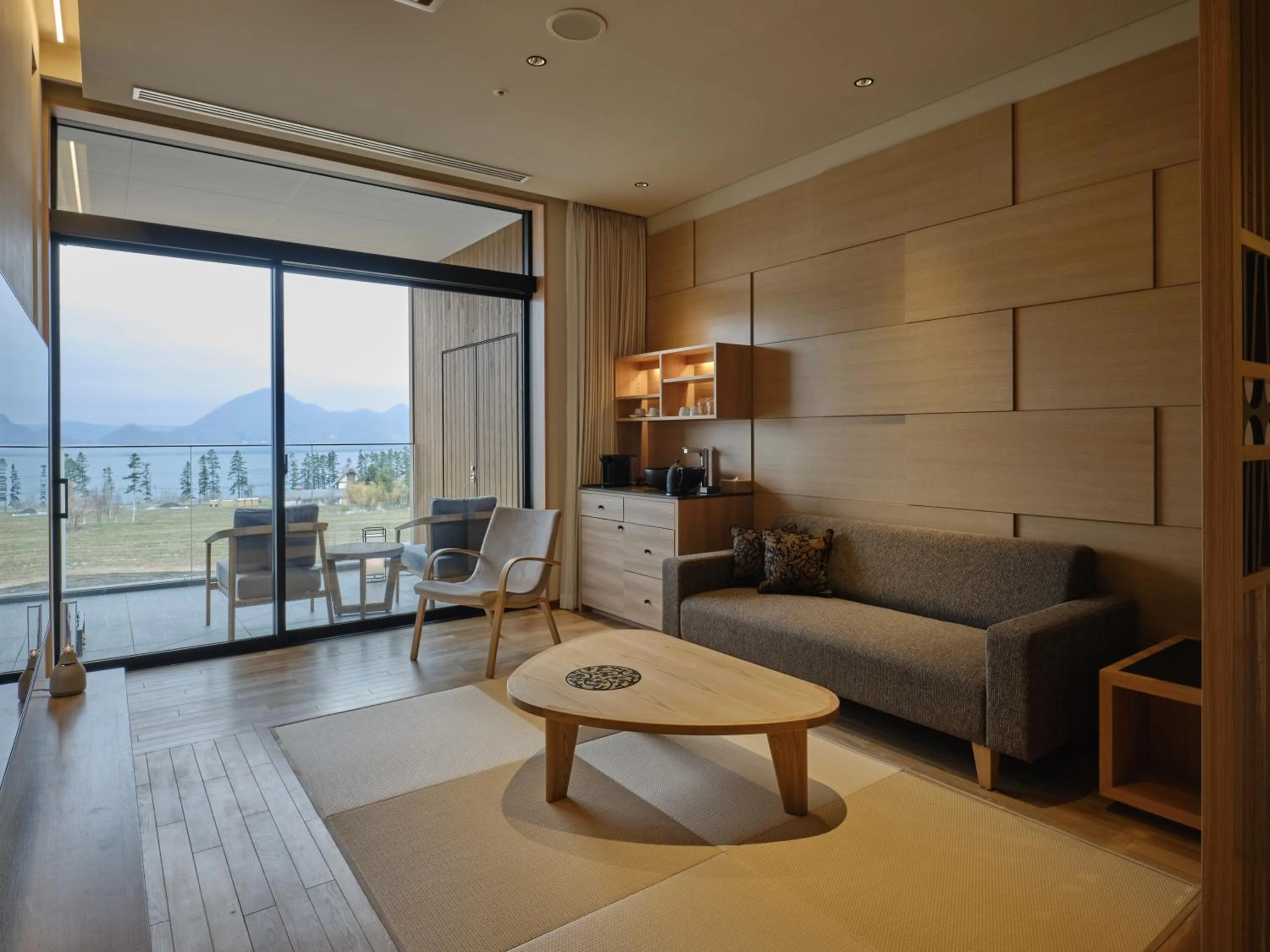 View (from property/room) in Lake Toya Tsuruga Resort HIKARINOUTA