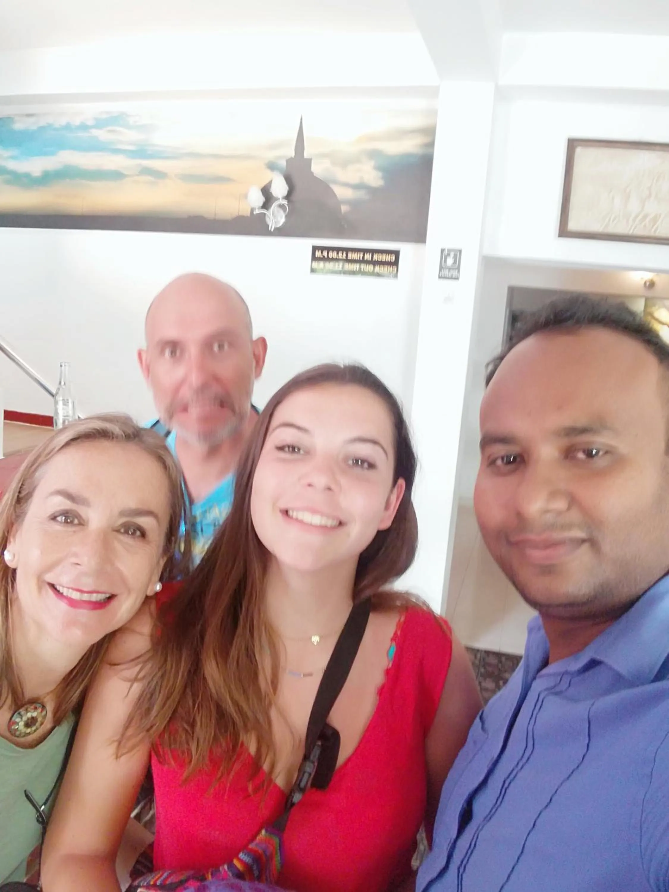 People in Hotel MOONSTONE