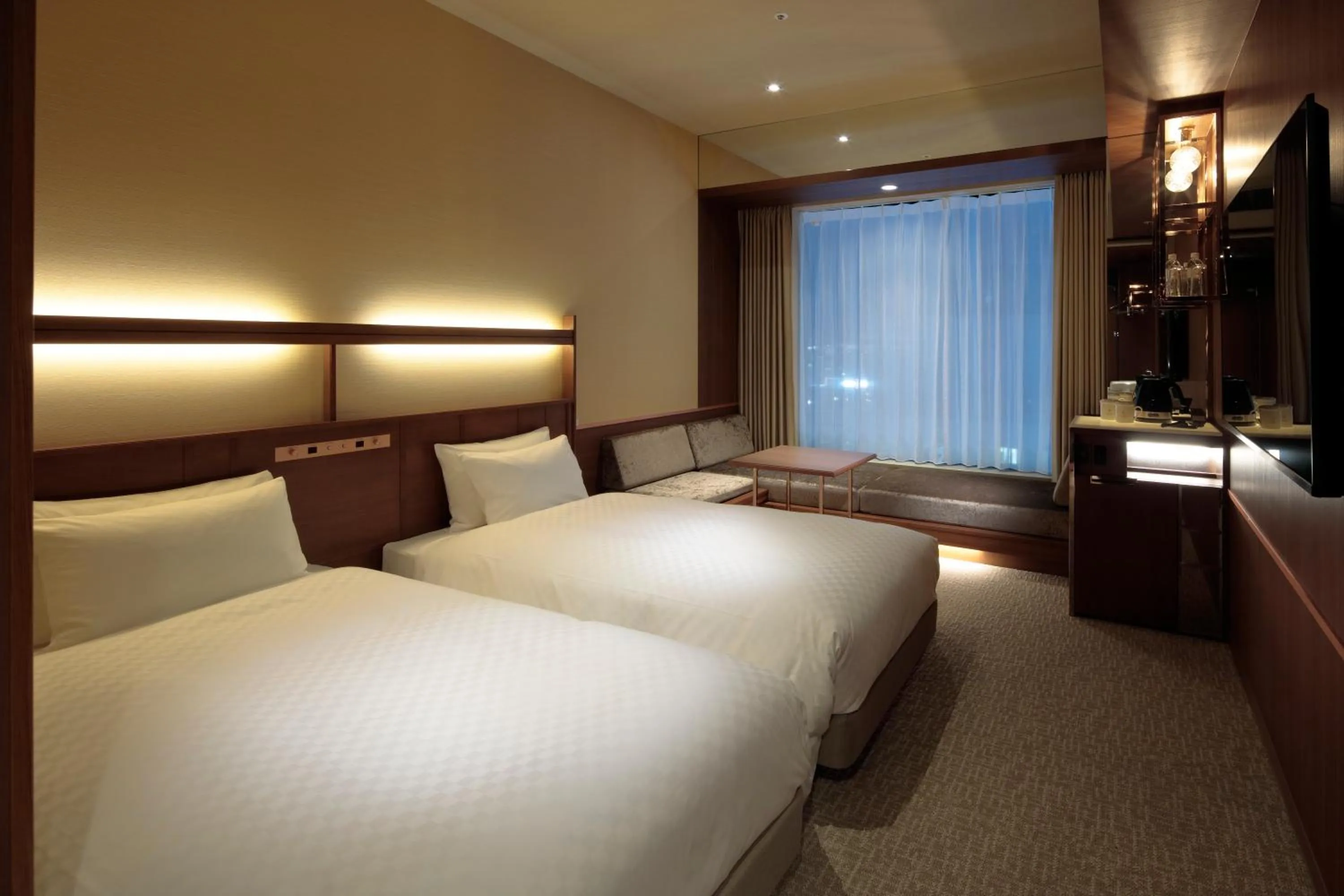 Photo of the whole room, Bed in Candeo Hotels Osaka Shinsaibashi