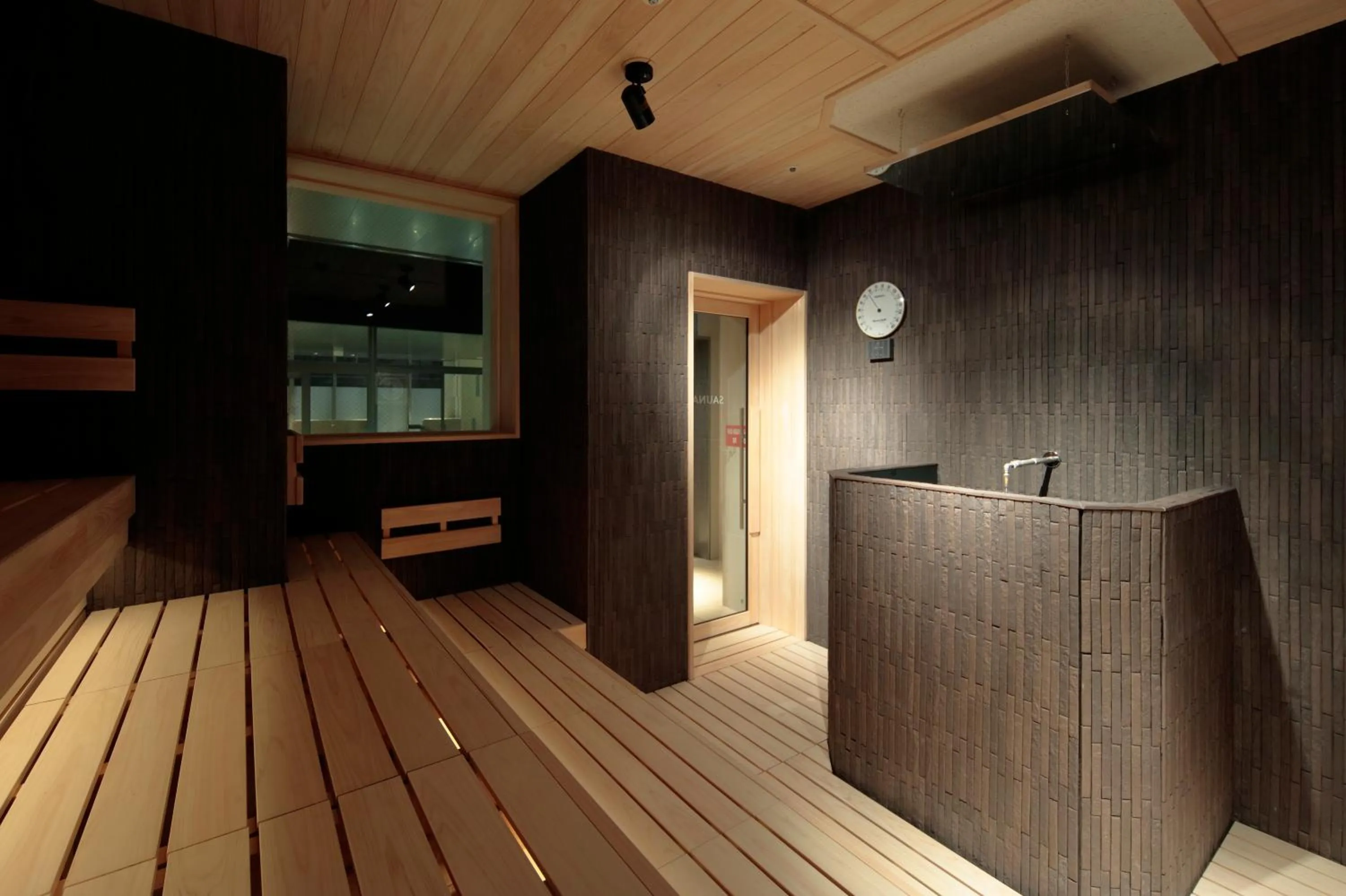 Sauna in Candeo Hotels Osaka Shinsaibashi