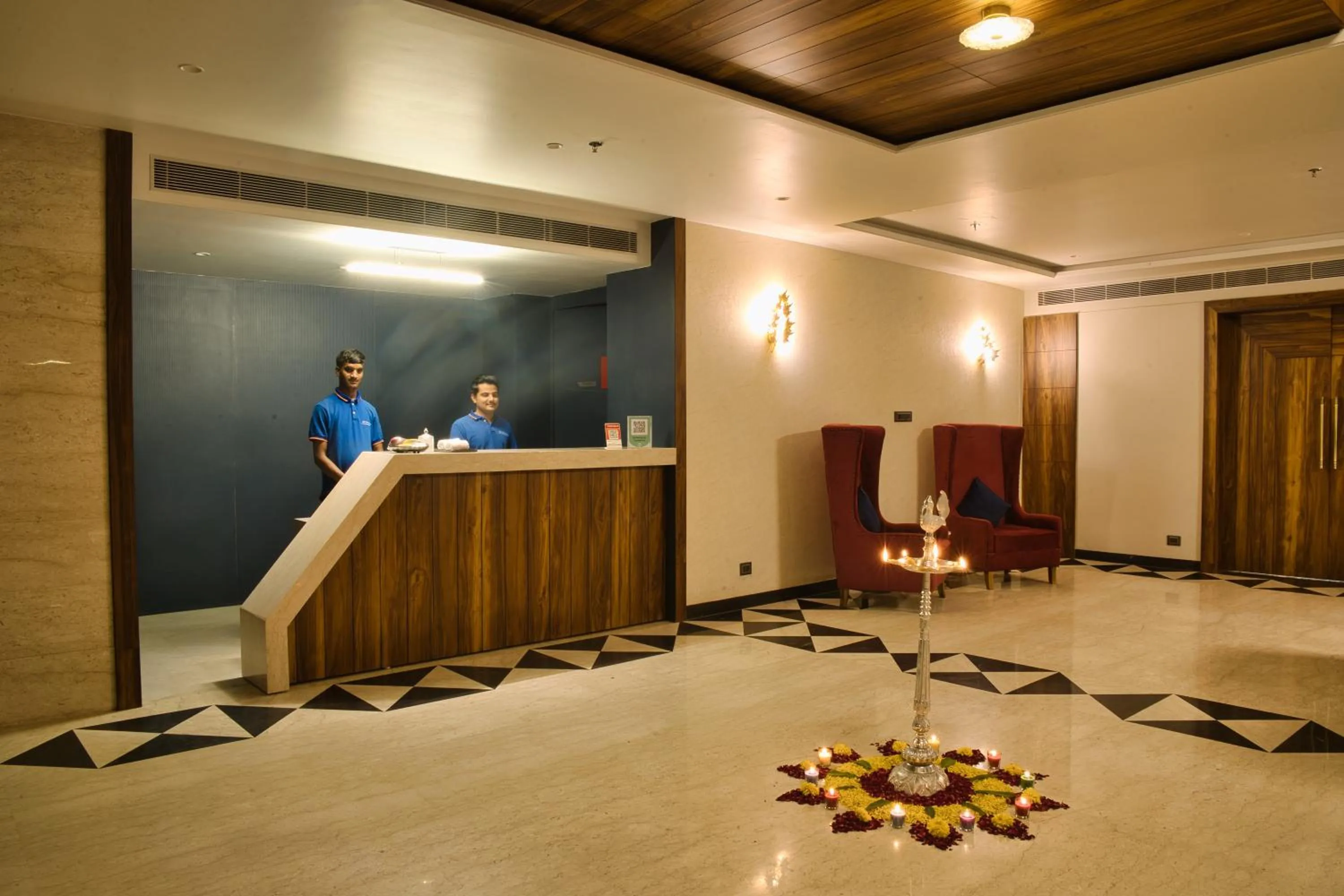 Lobby or reception in Sterling Pushkar